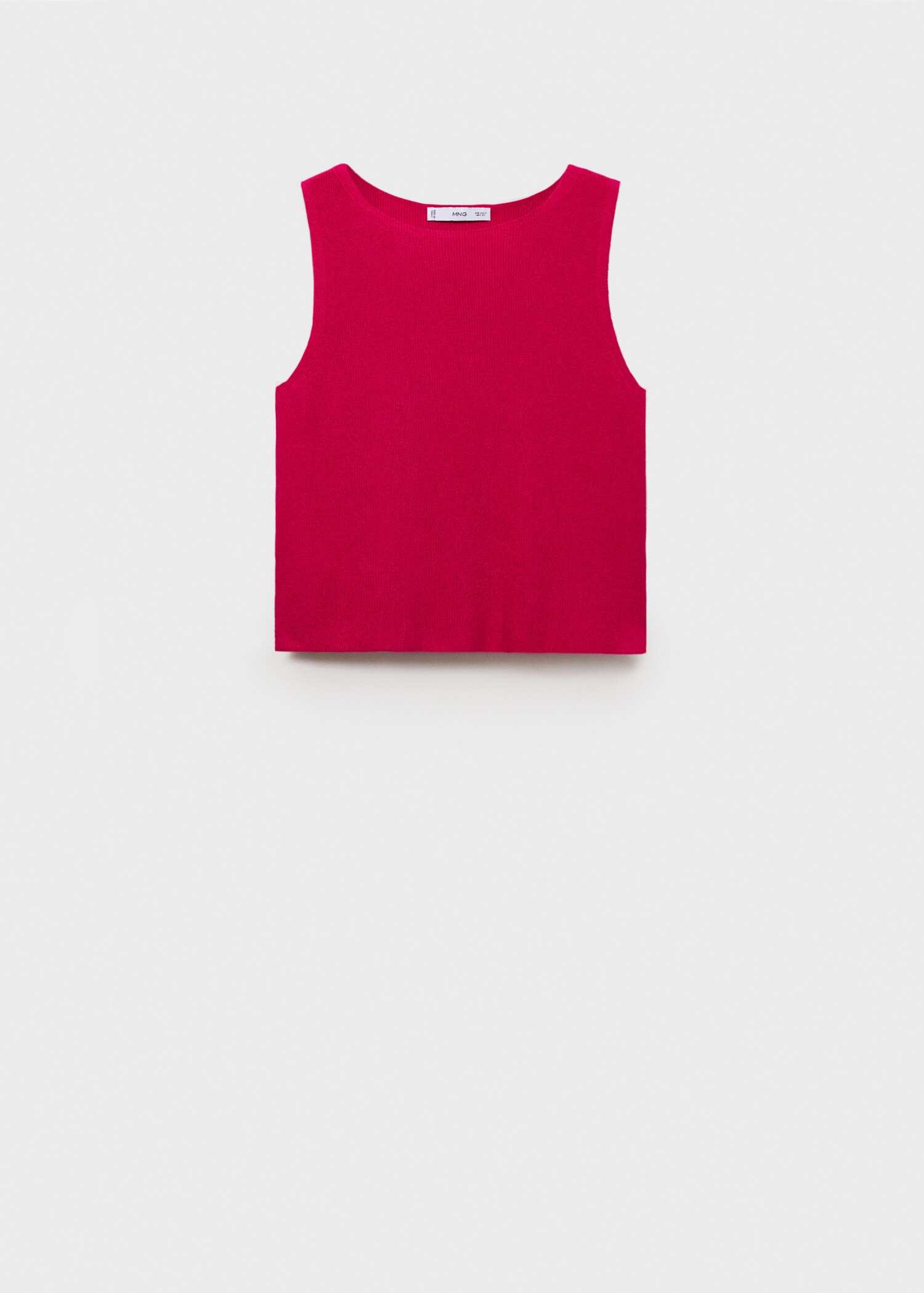 Geripptes Feinstrick-Top - Artikel ohne Model