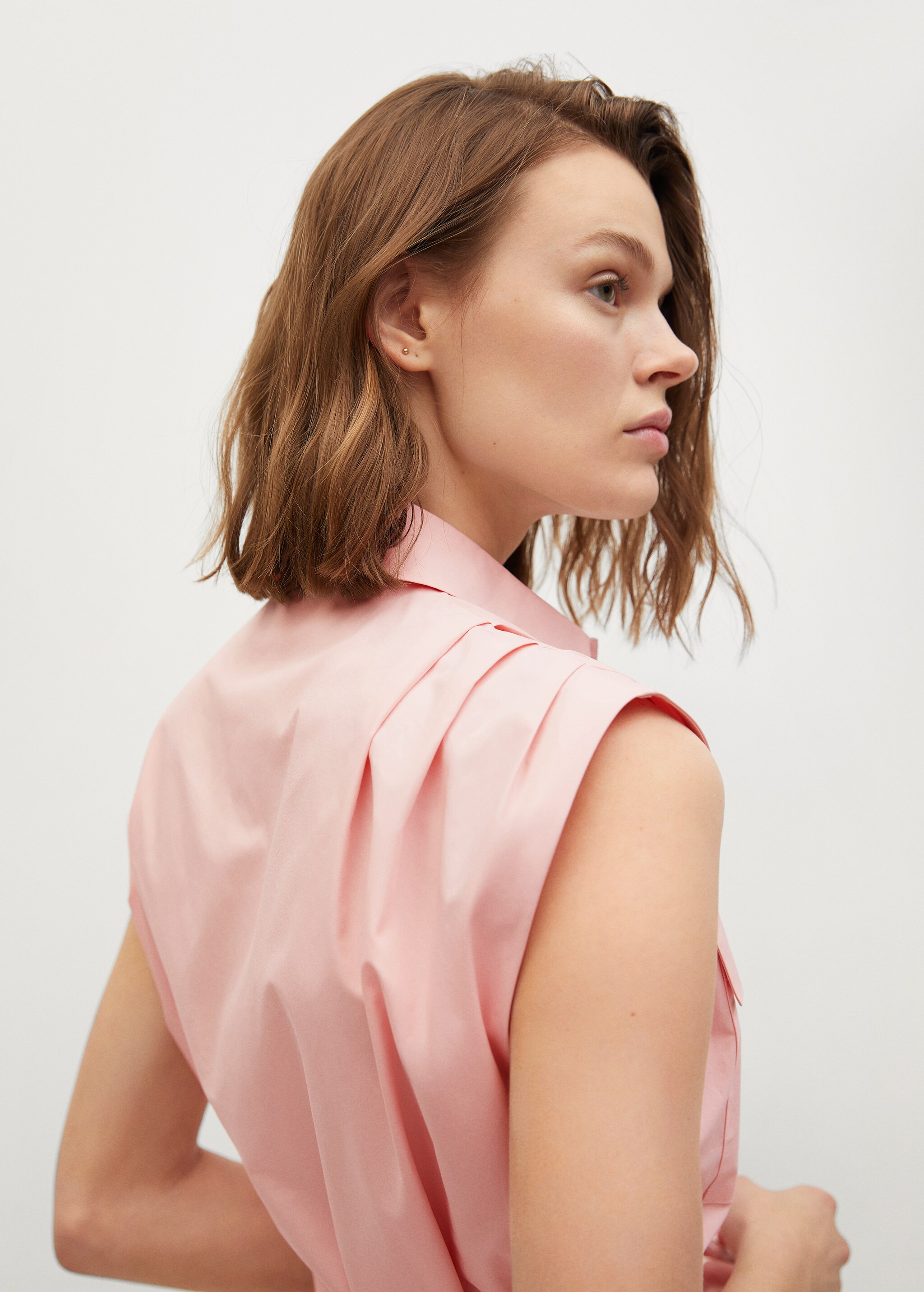 Vestido camisero cinturón - Detalle del artículo 1