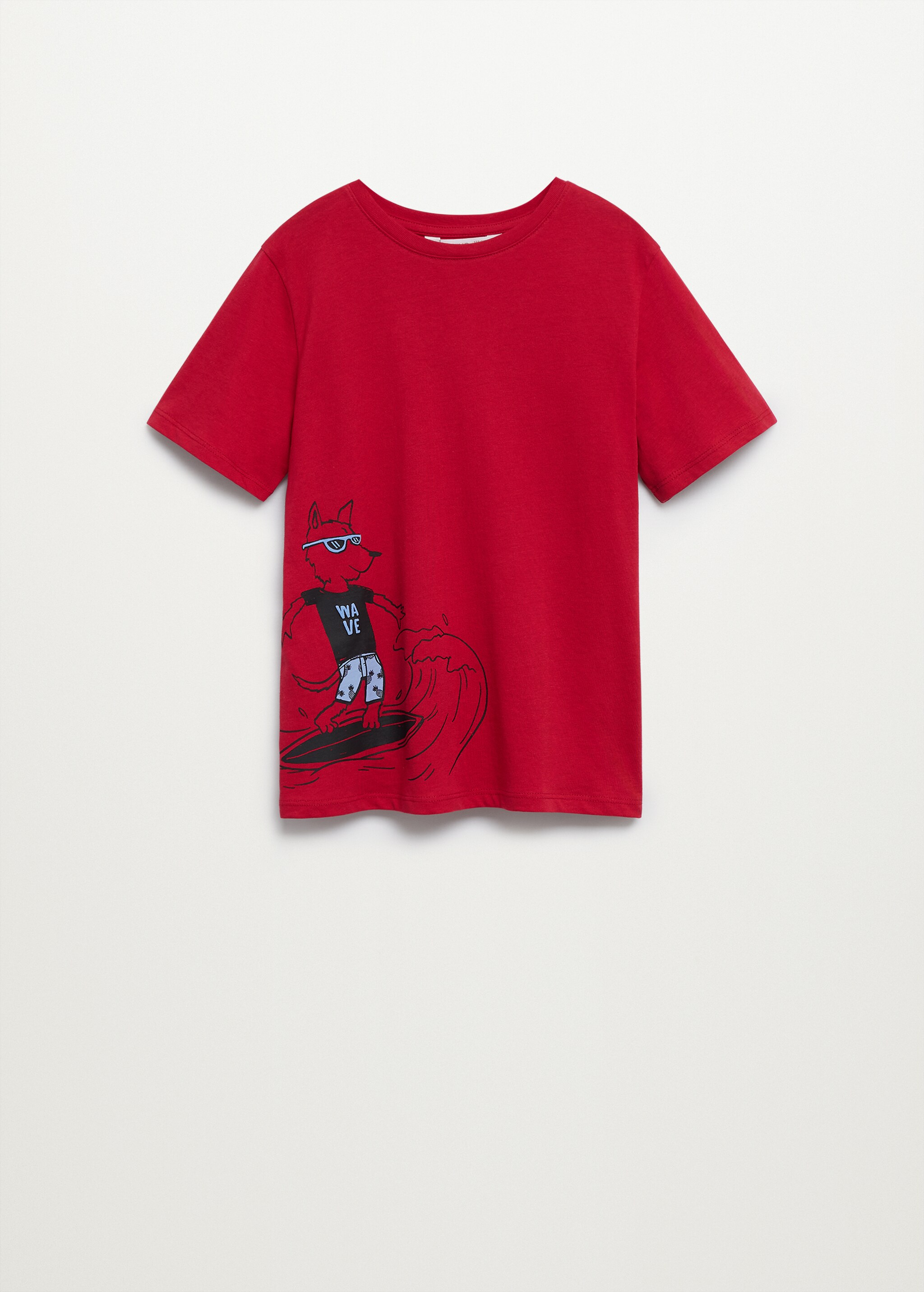 Camiseta algodón orgánico estampada - Artículo sin modelo