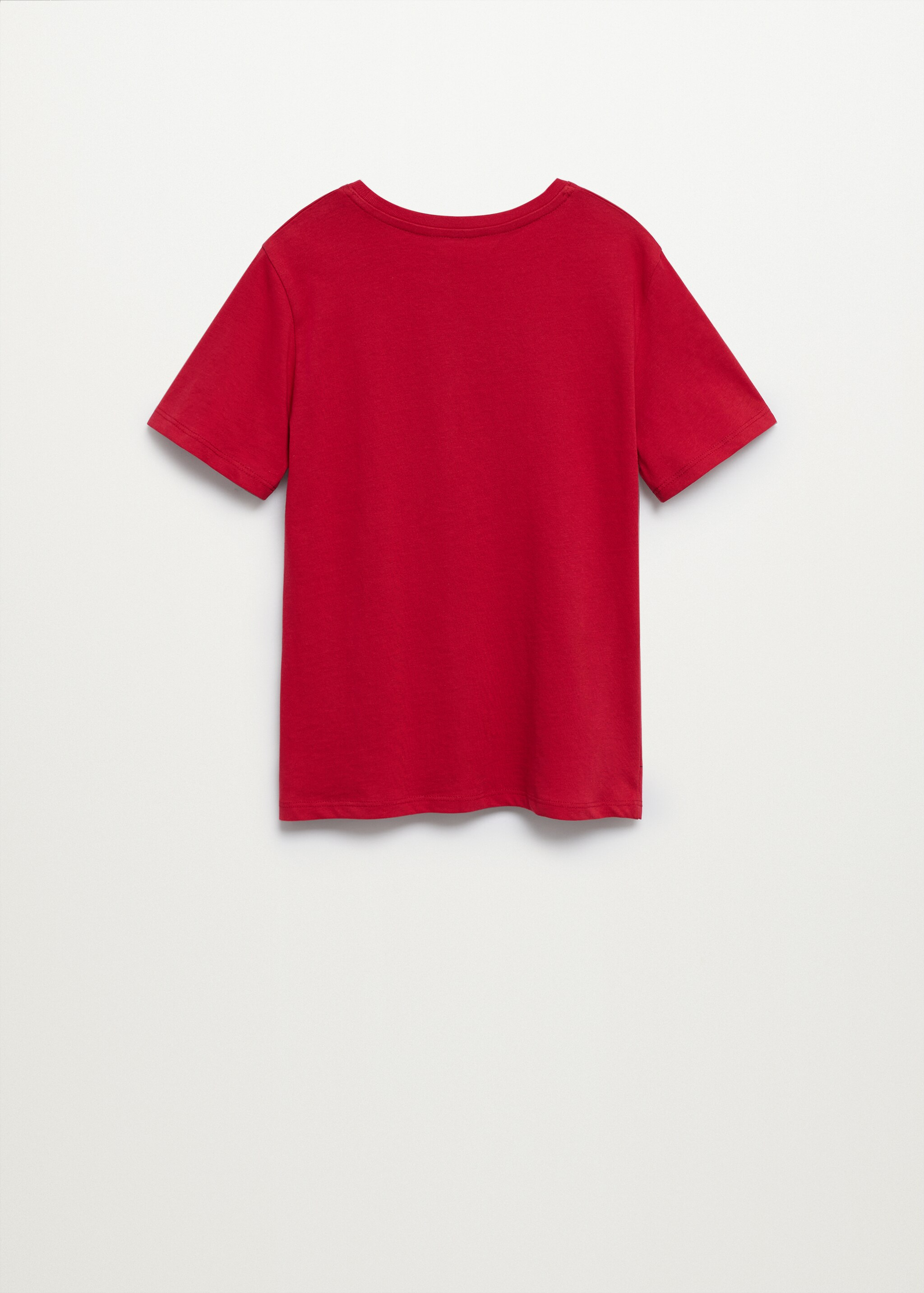 Camiseta algodón orgánico estampada - Reverso del artículo