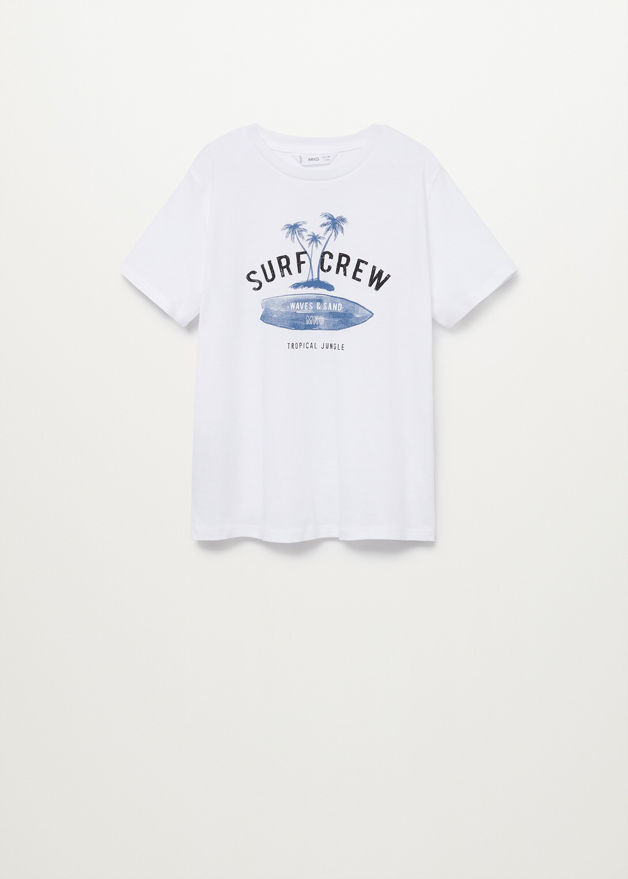 Camiseta algodón orgánico estampada - Artículo sin modelo