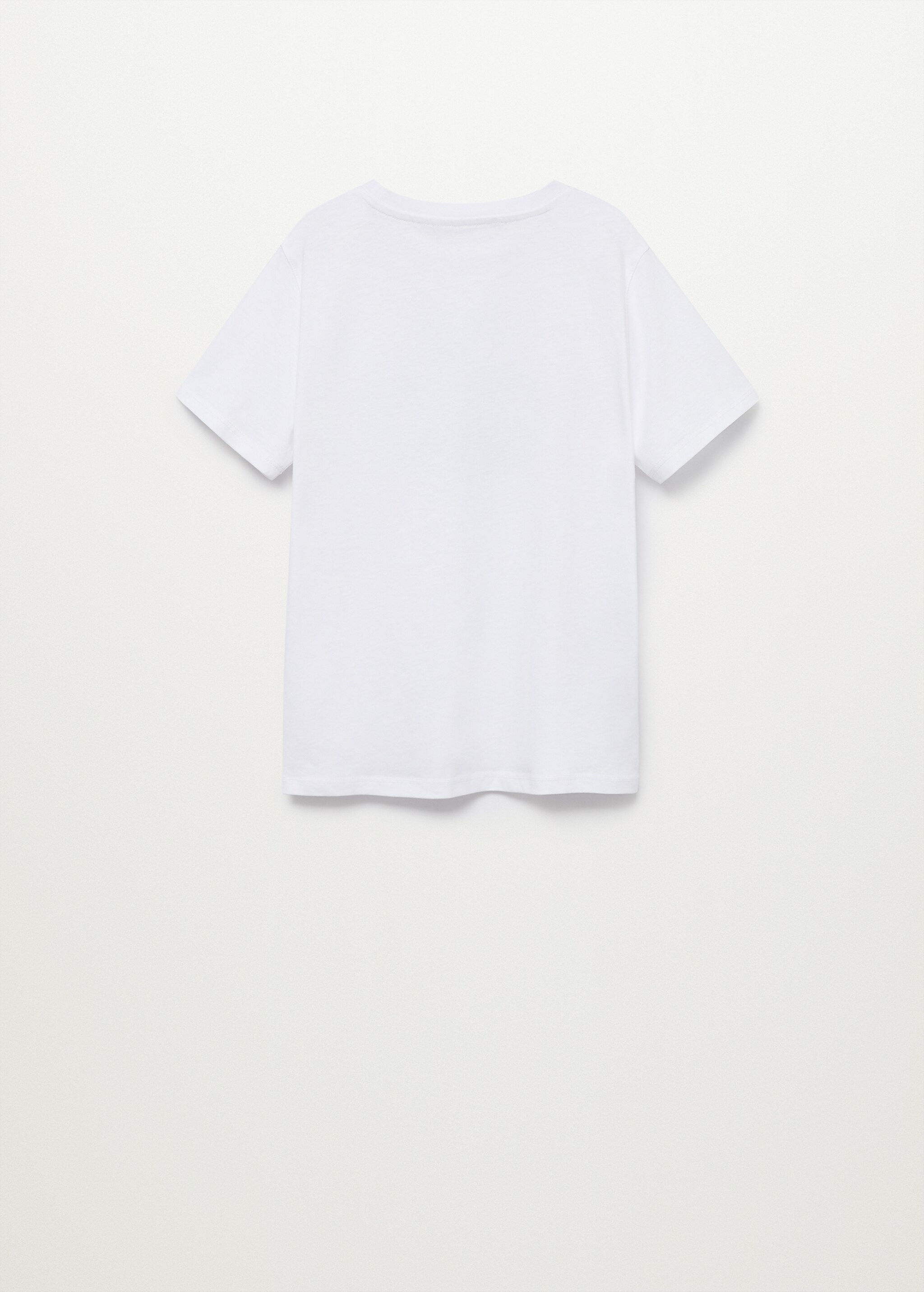 Camiseta algodón orgánico estampada - Reverso del artículo