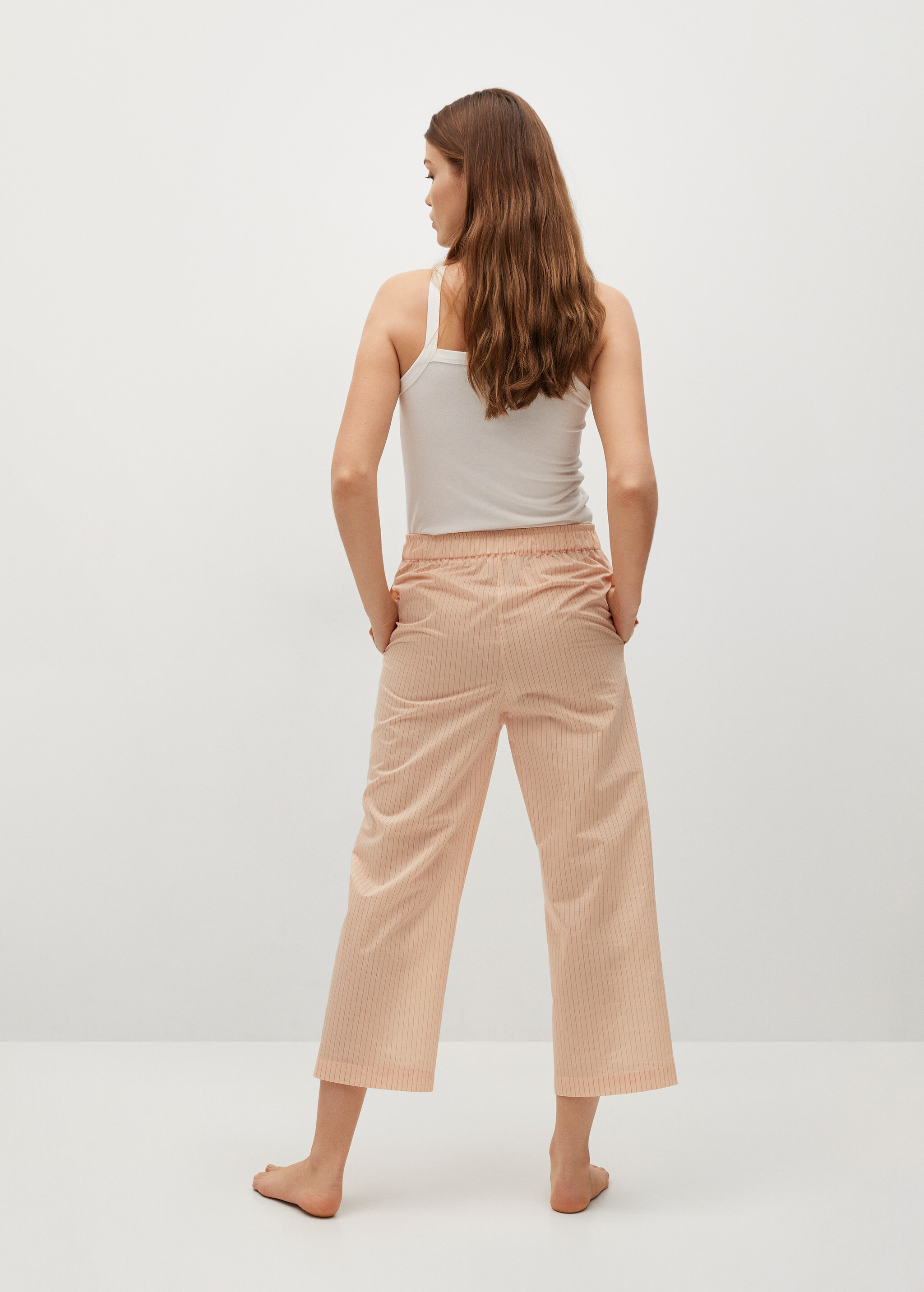 Pantalón pijama gasa de algodón - Reverso del artículo