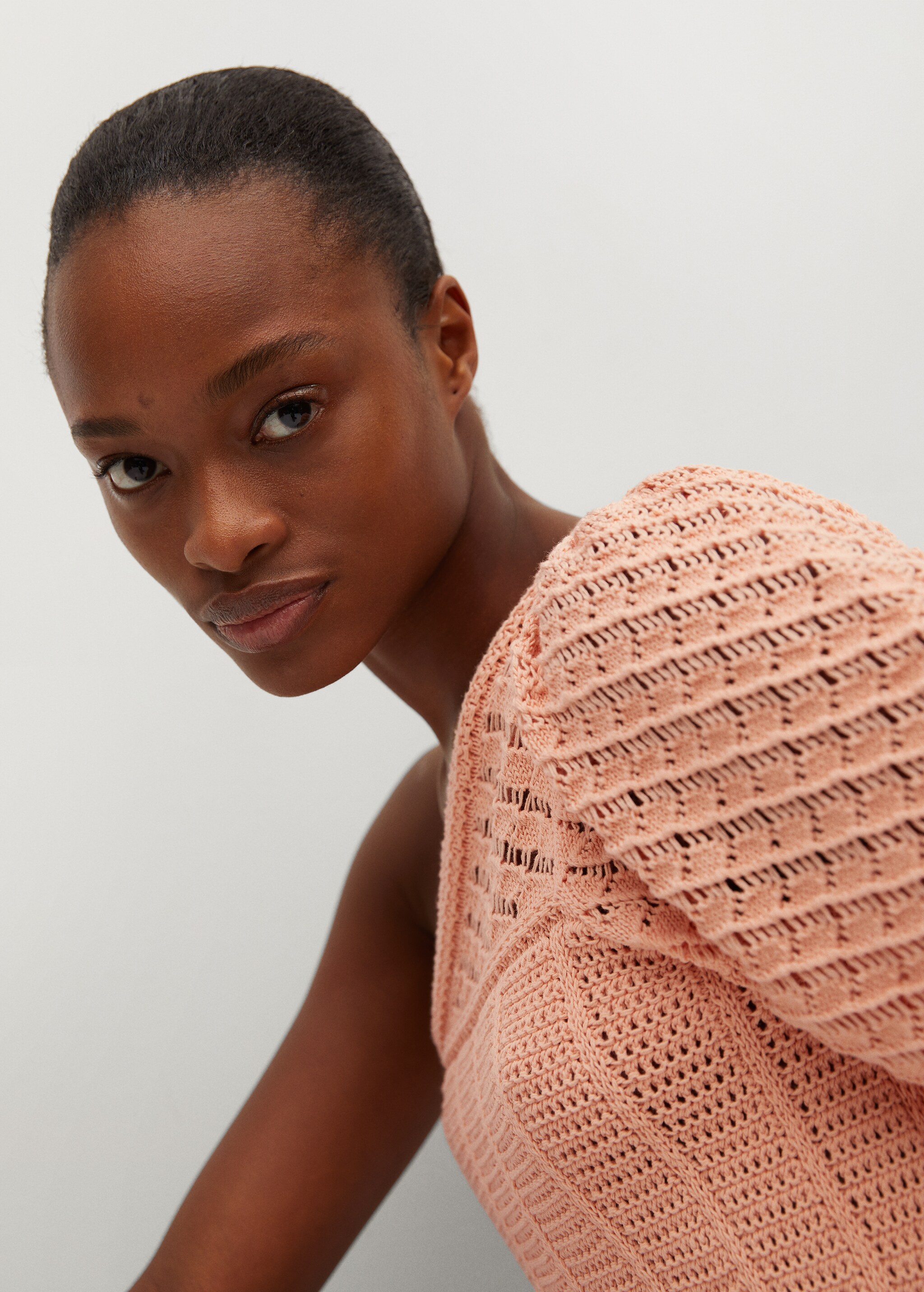 Asymmetrischer Strickpullover - Detail des Artikels 1