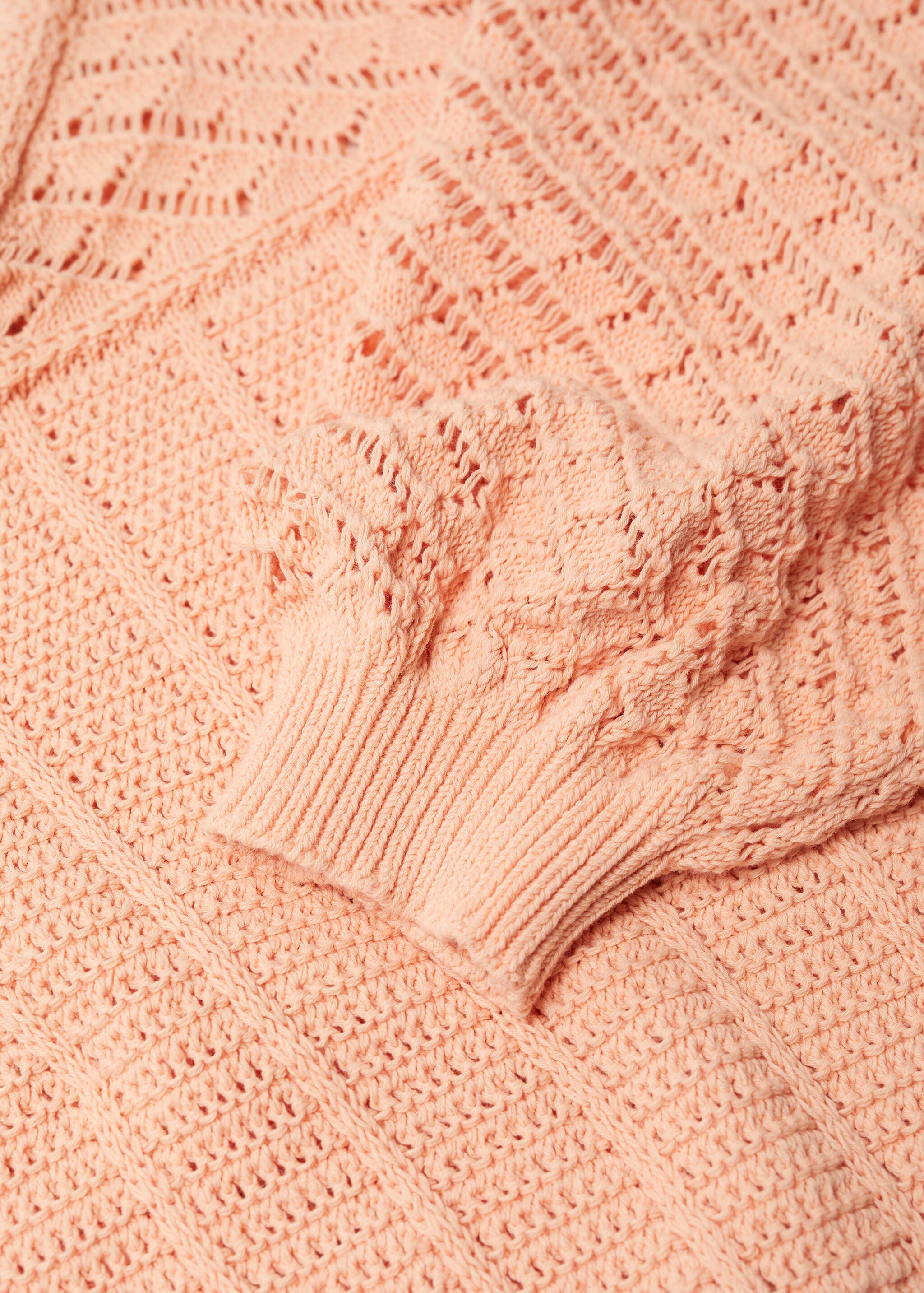 Asymmetrischer Strickpullover - Detail des Artikels 8