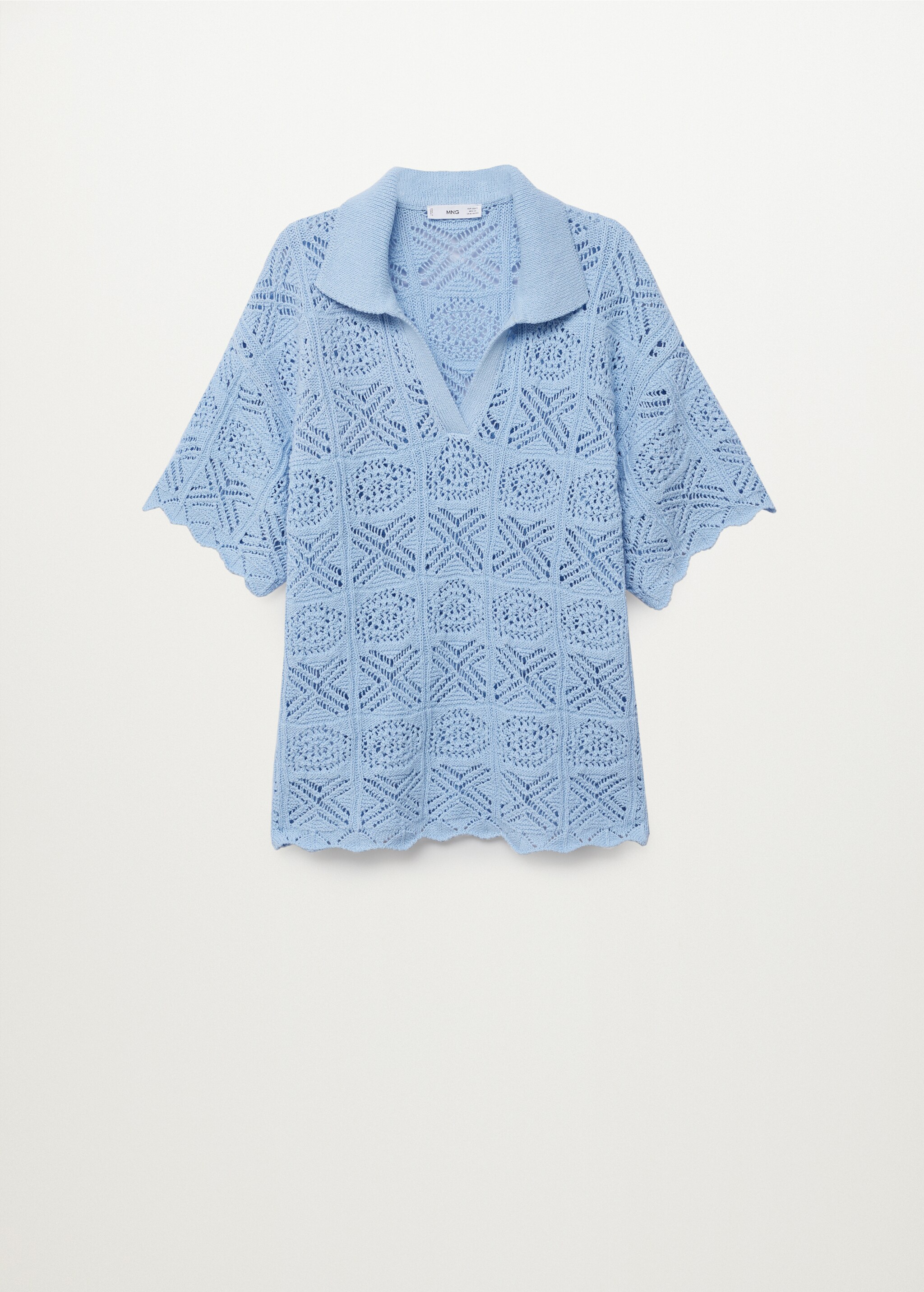 Jersey crochet oversize - Artículo sin modelo