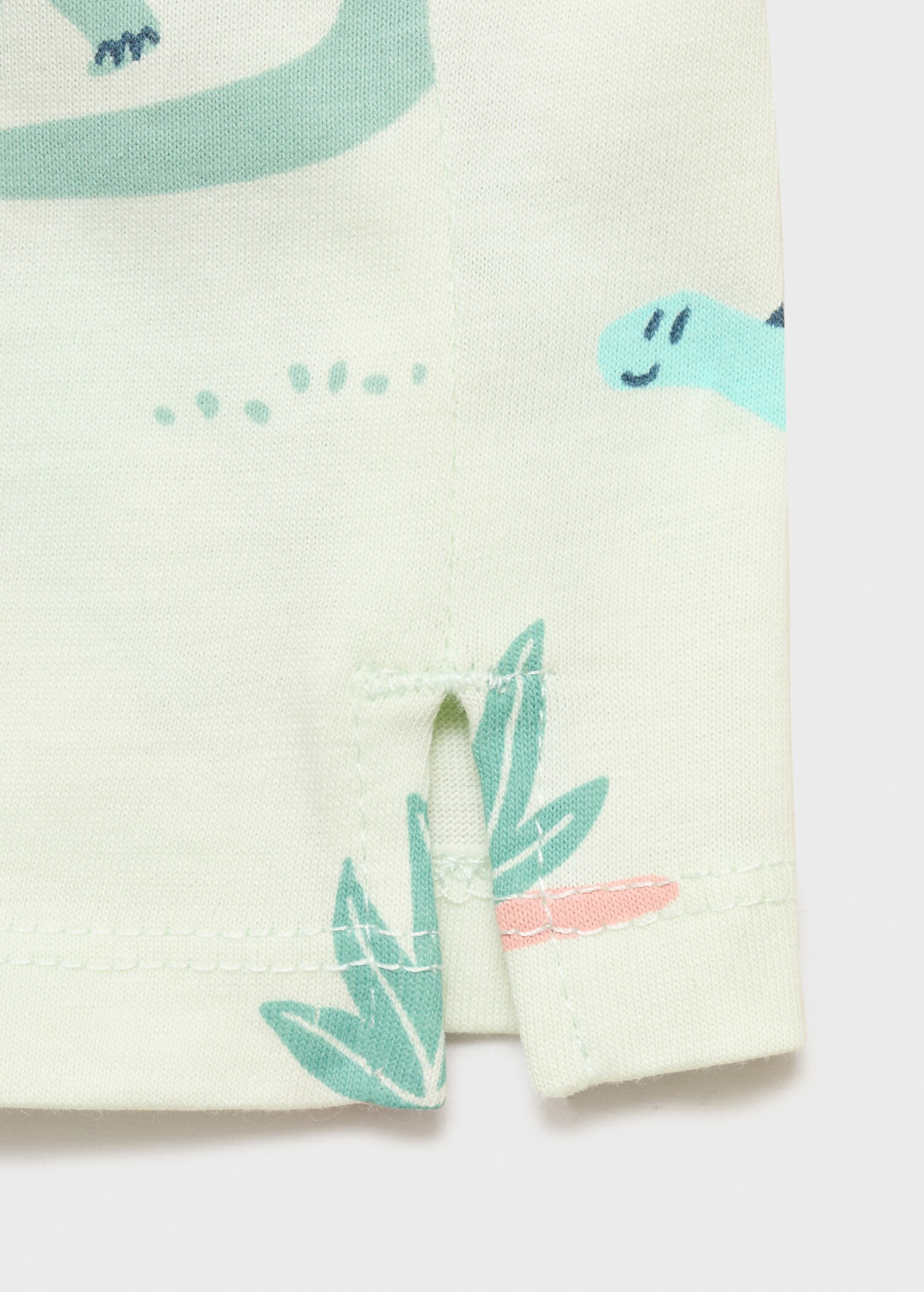 Cotton dinosaur t-shirt - Details of the article 0