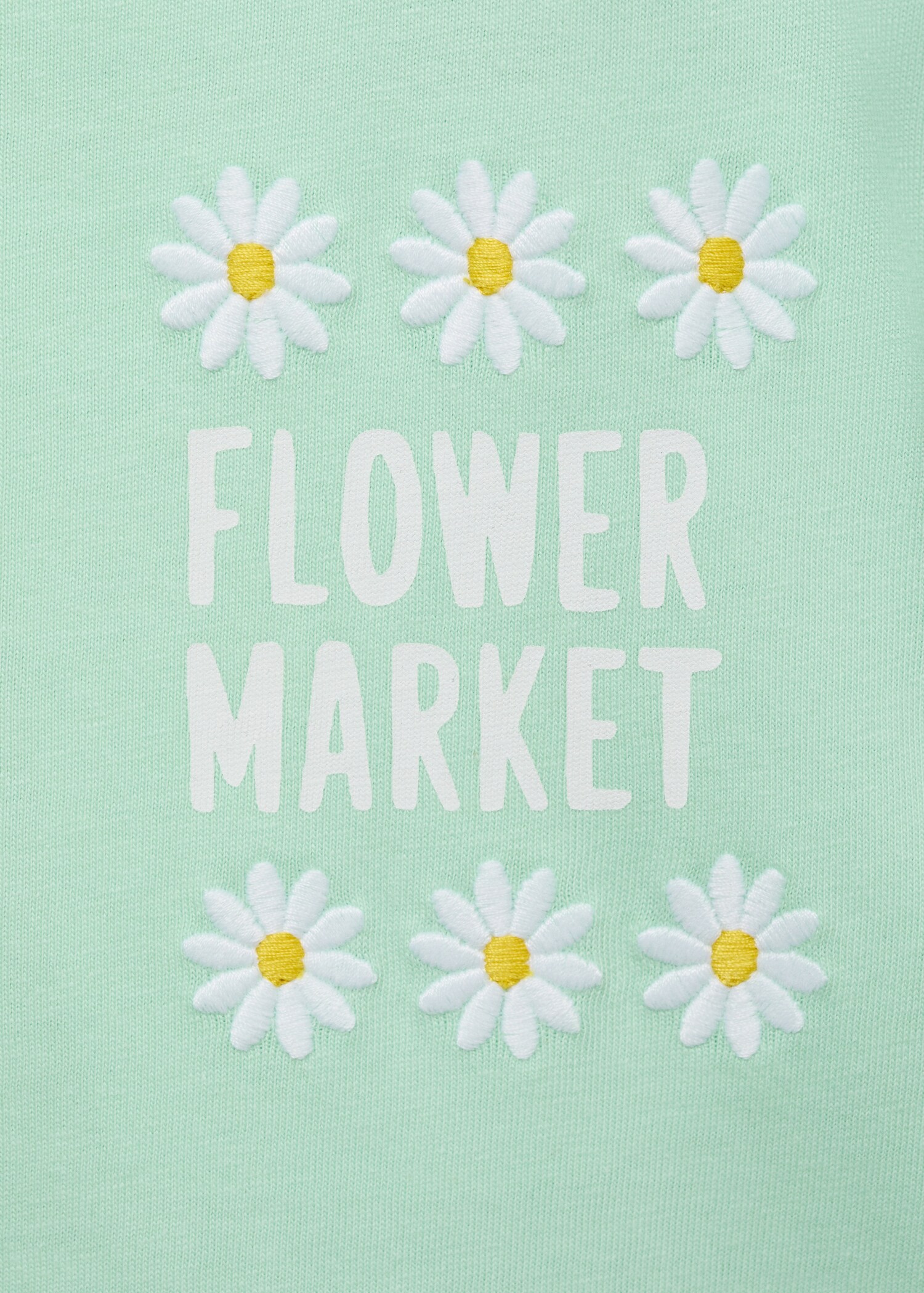 Embroidered printed T-shirt - Details of the article 0