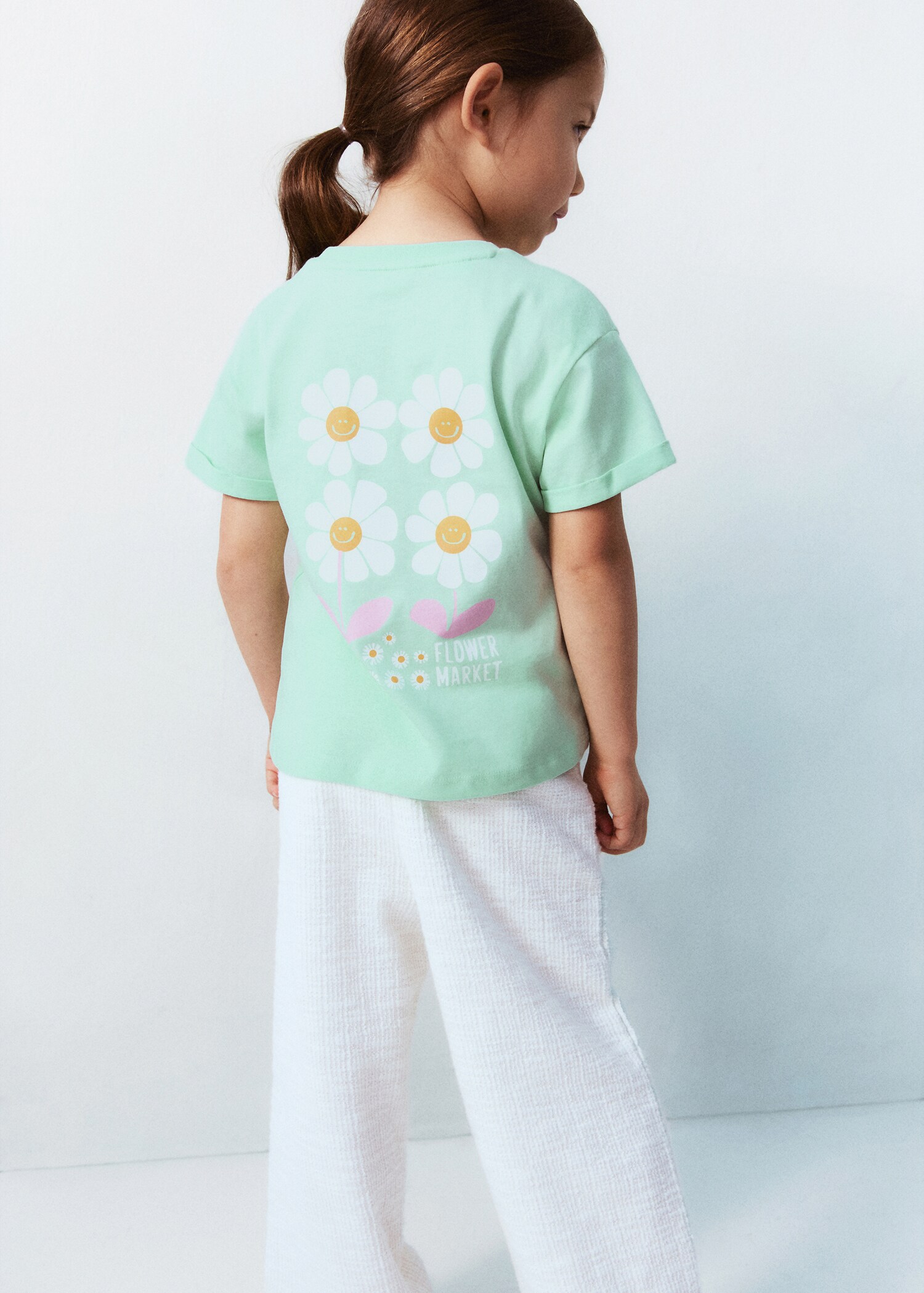 Embroidered printed T-shirt - Details of the article 5