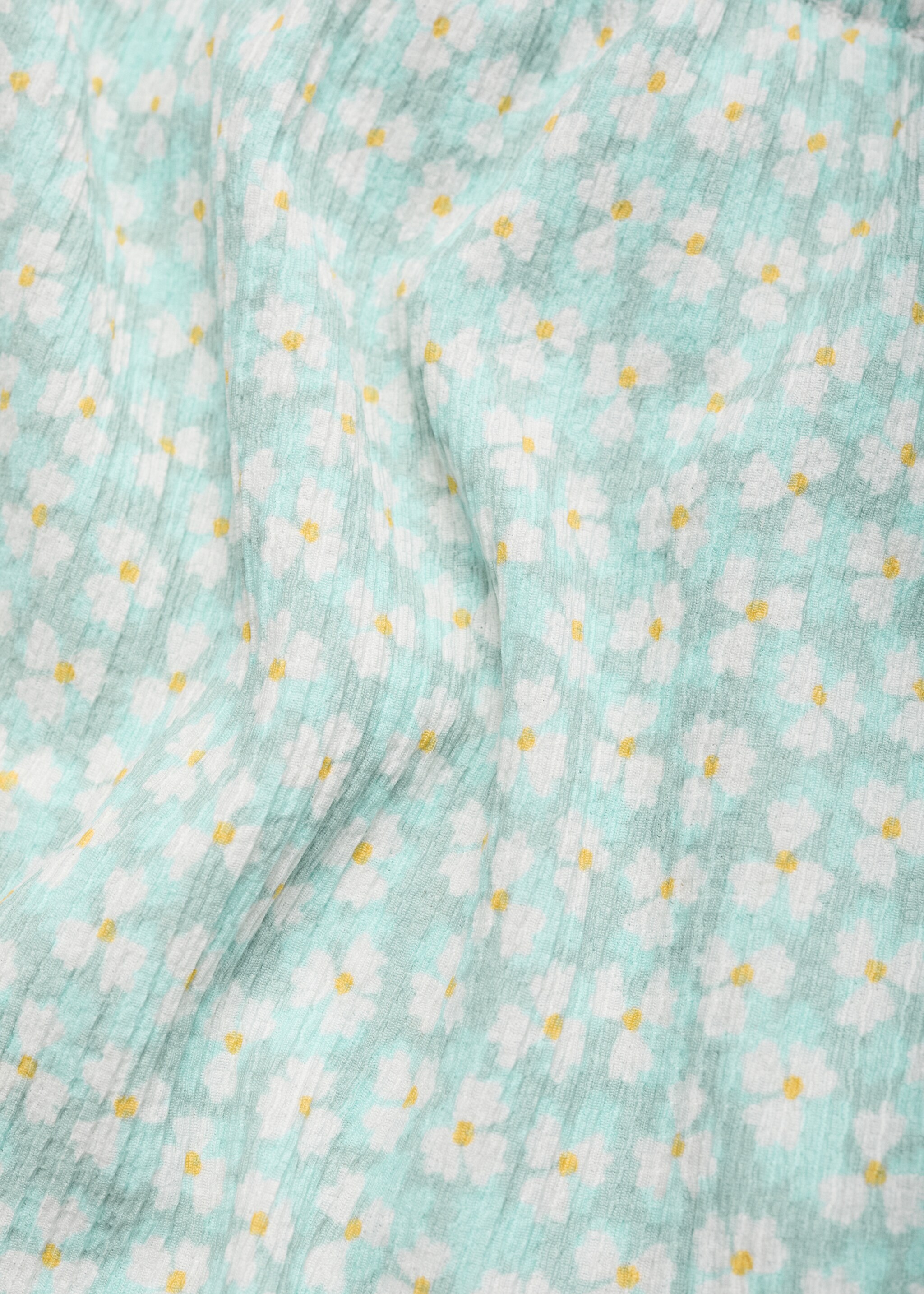 Printed strap top - Details of the article 0, Aqua Green. Ref: 87027699-00.