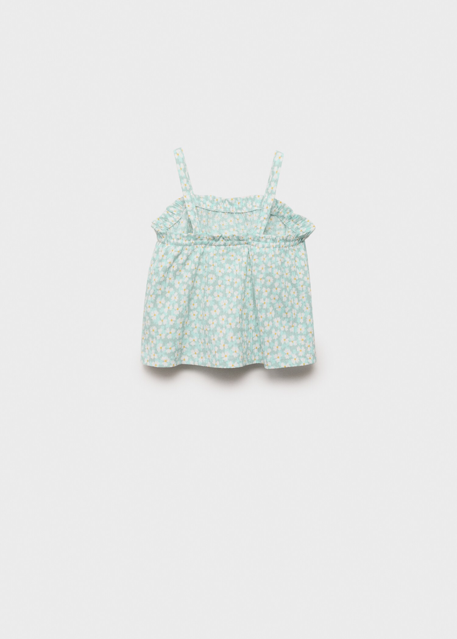 Printed strap top - Reverse of the article