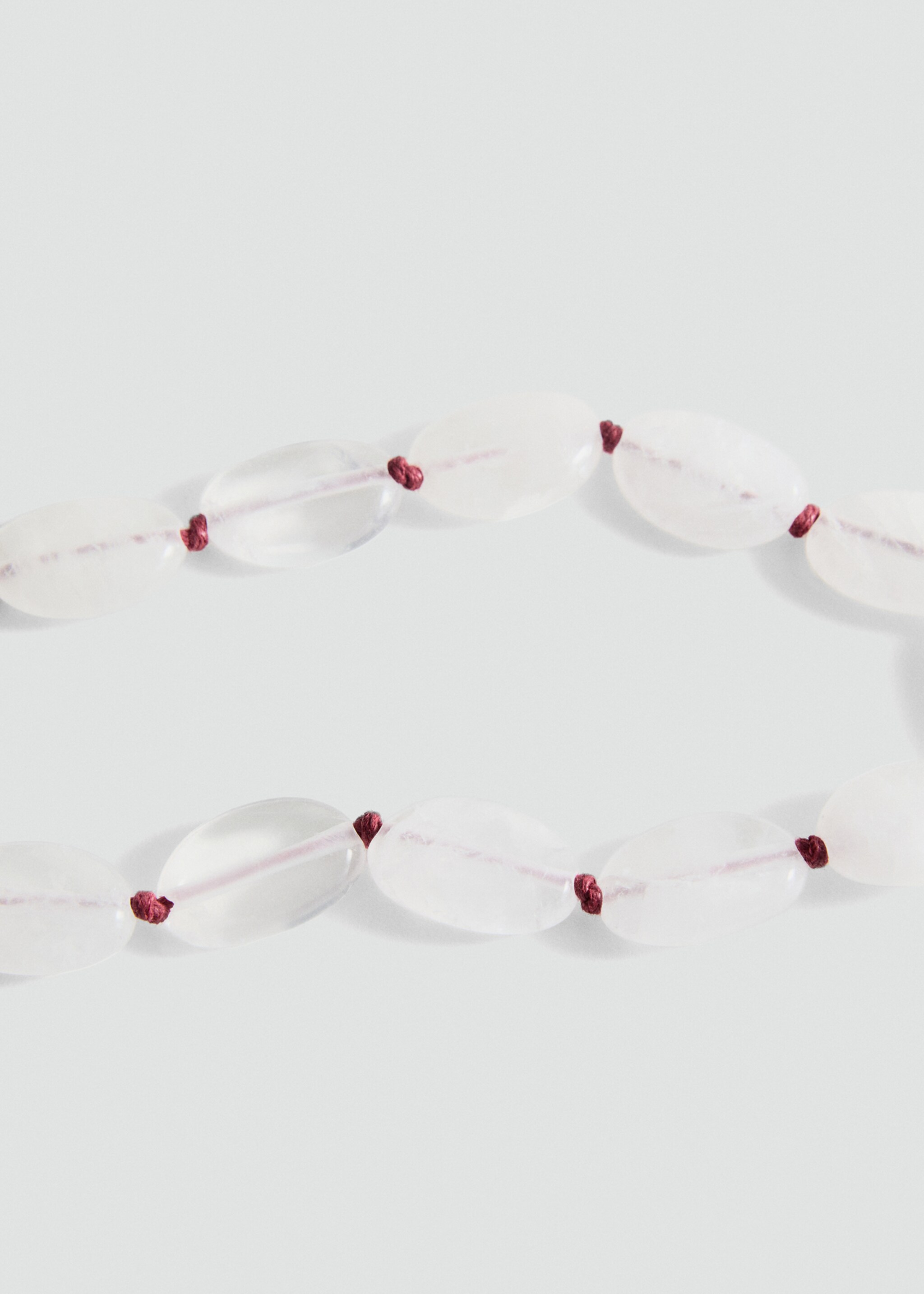 Stones pendant necklace - Medium plane, Red. Ref: 87027705-00.