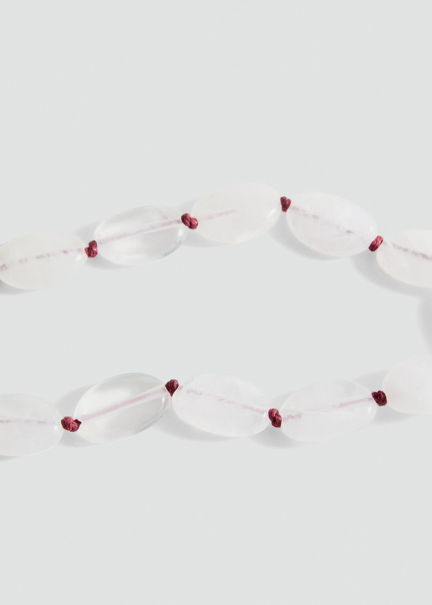 Stones pendant necklace - Medium plane