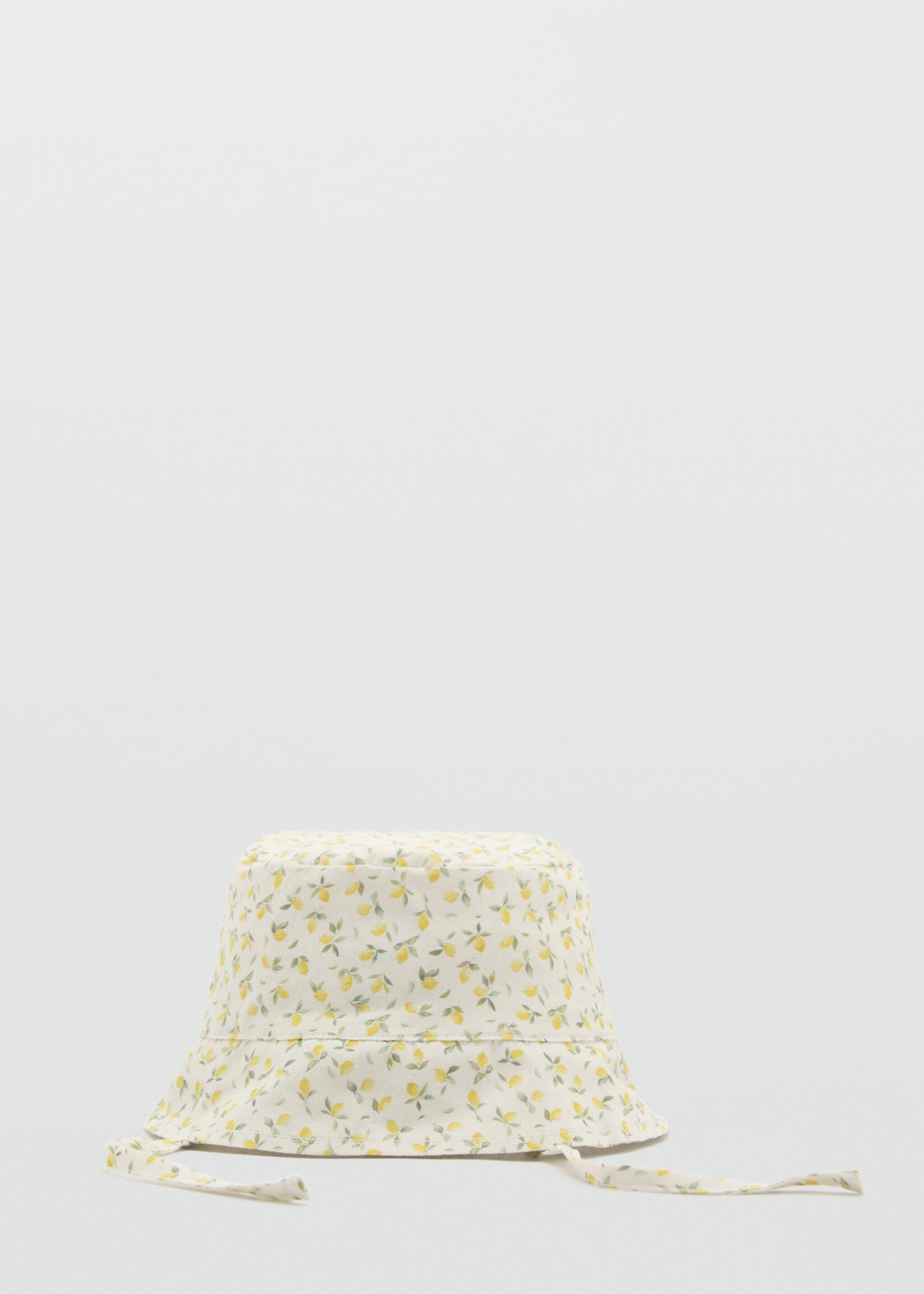 Cotton bucket hat - Article without model, Pastel Green. Ref: 87027707-00.