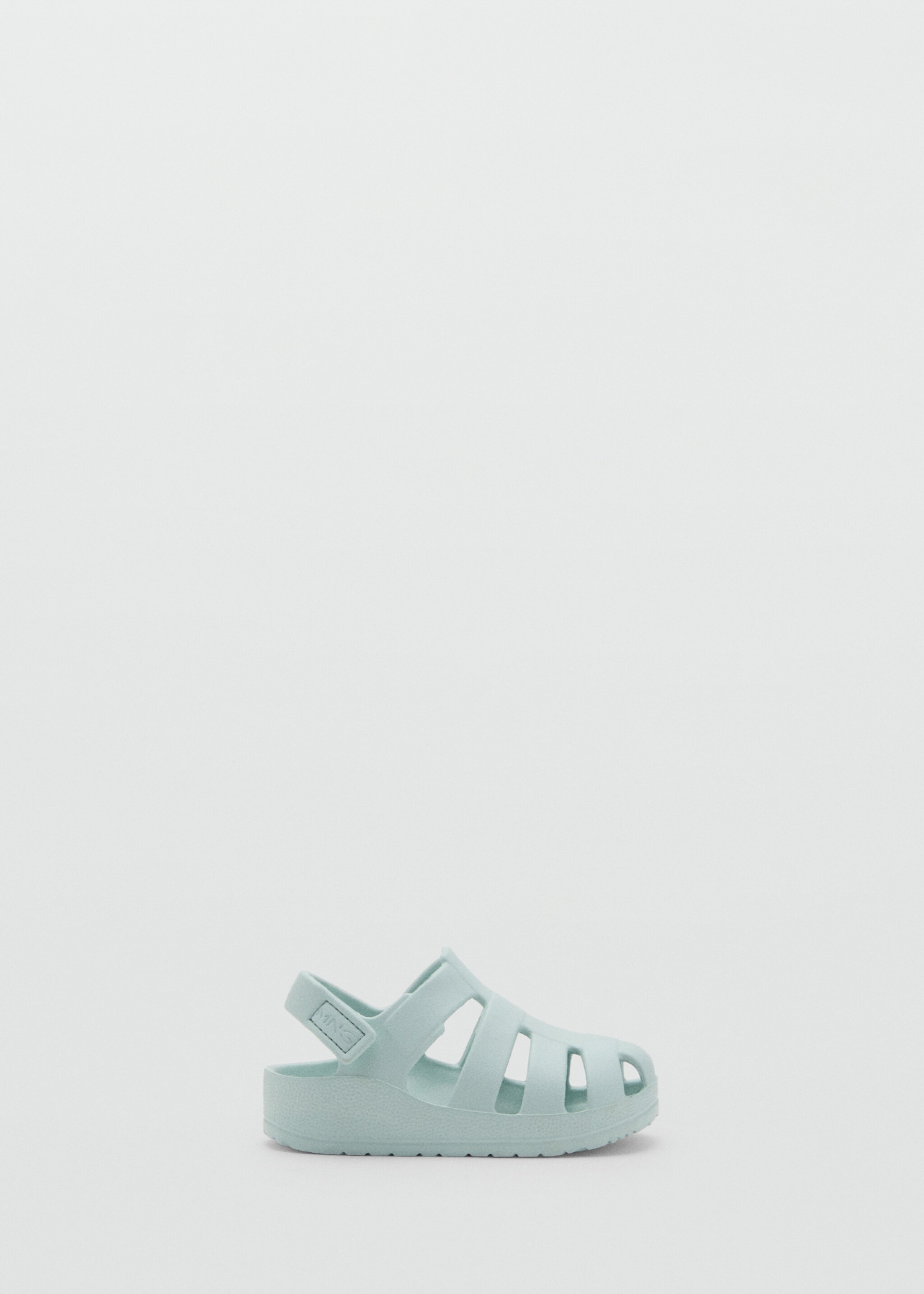 Velcro strap sandal - Article without model, Mint Green. Ref: 87027711-00.