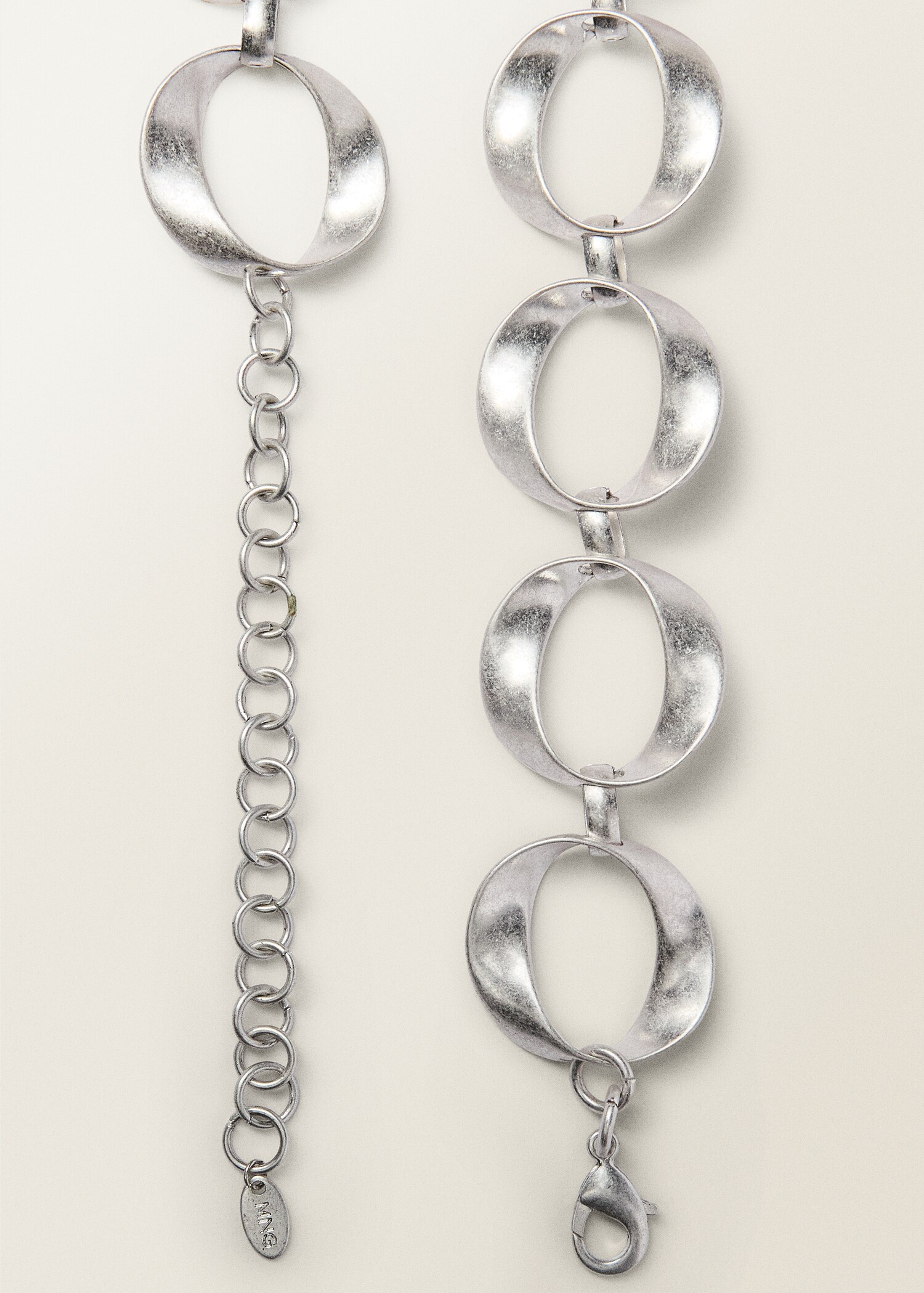 Cinturón aros metálicos - Detalle del artículo 1