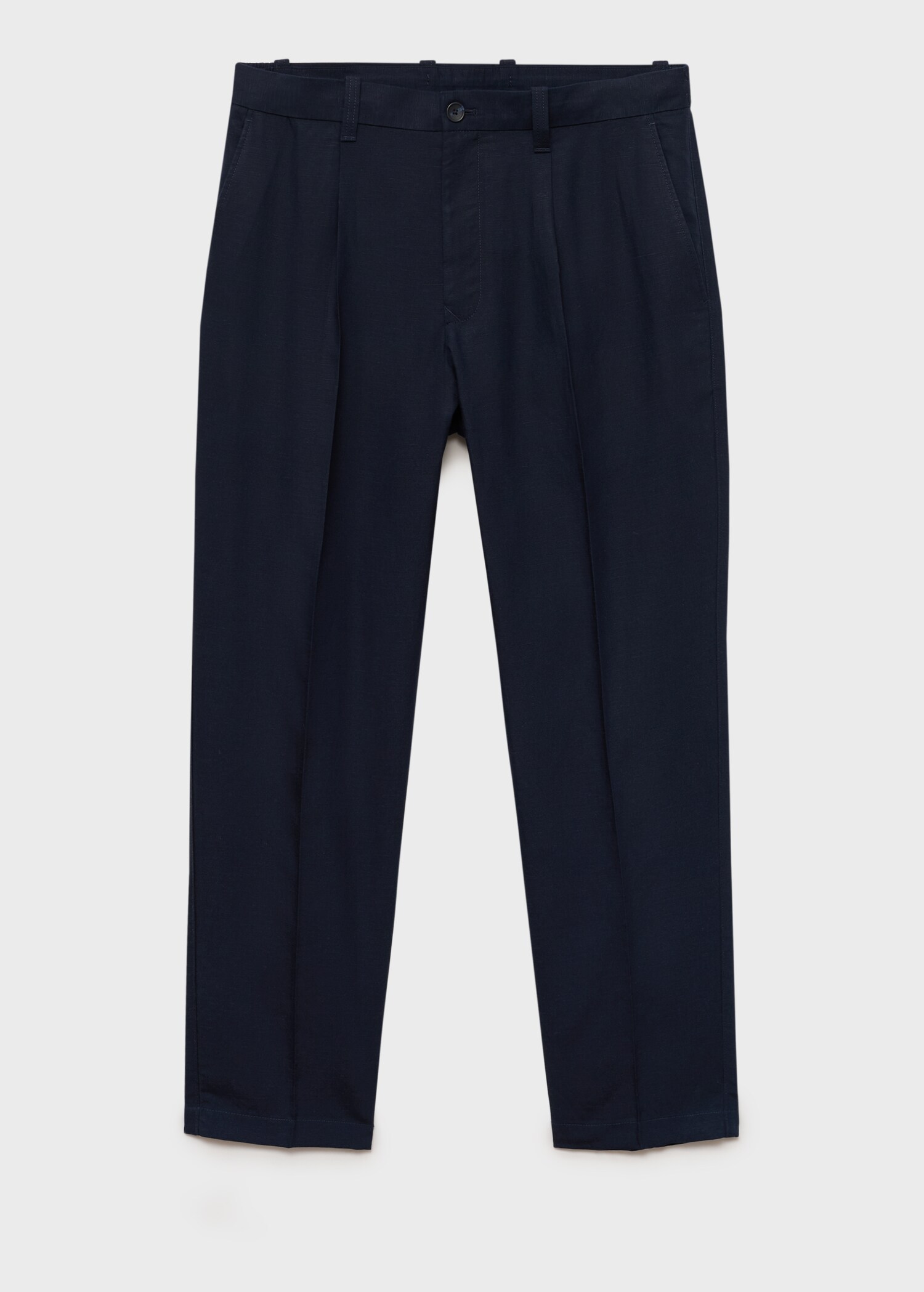 Slim fit linen trousers - Article without model