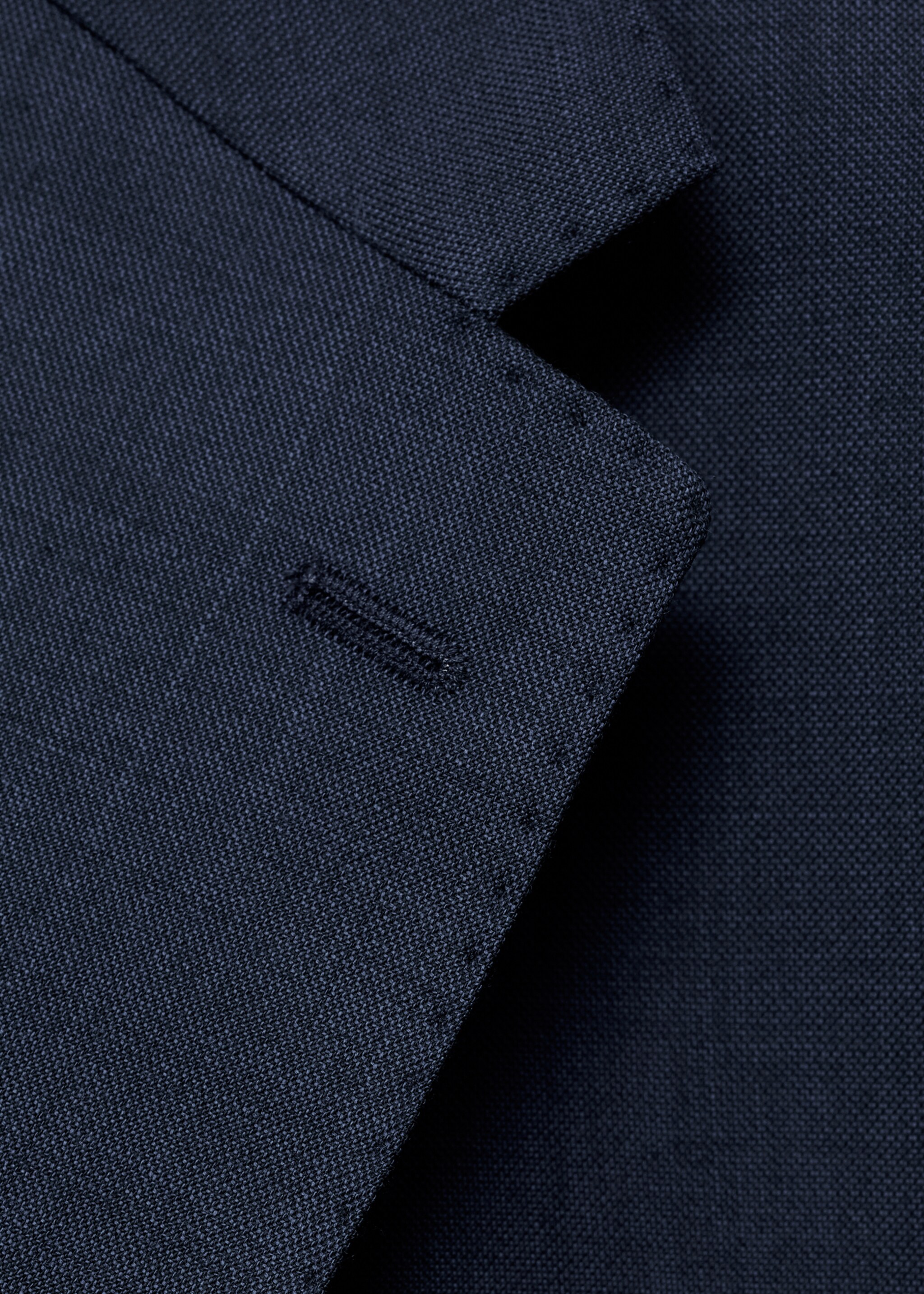 Sakko Venecia aus 100 % Schurwolle - Detail des Artikels 8, Marineblau. Ref: 87027893-00.