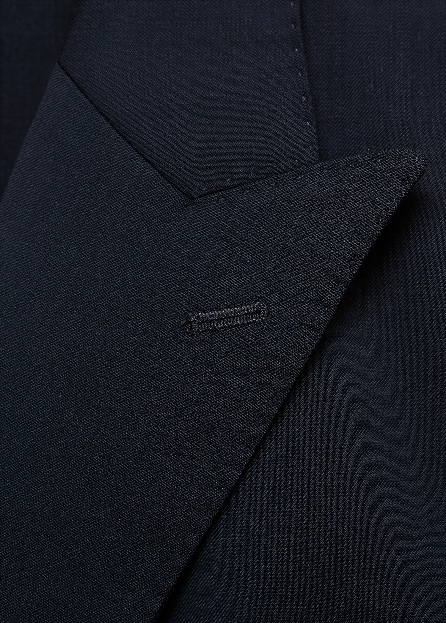 100% cold wool double-breasted suit jacket - Details of the article 8