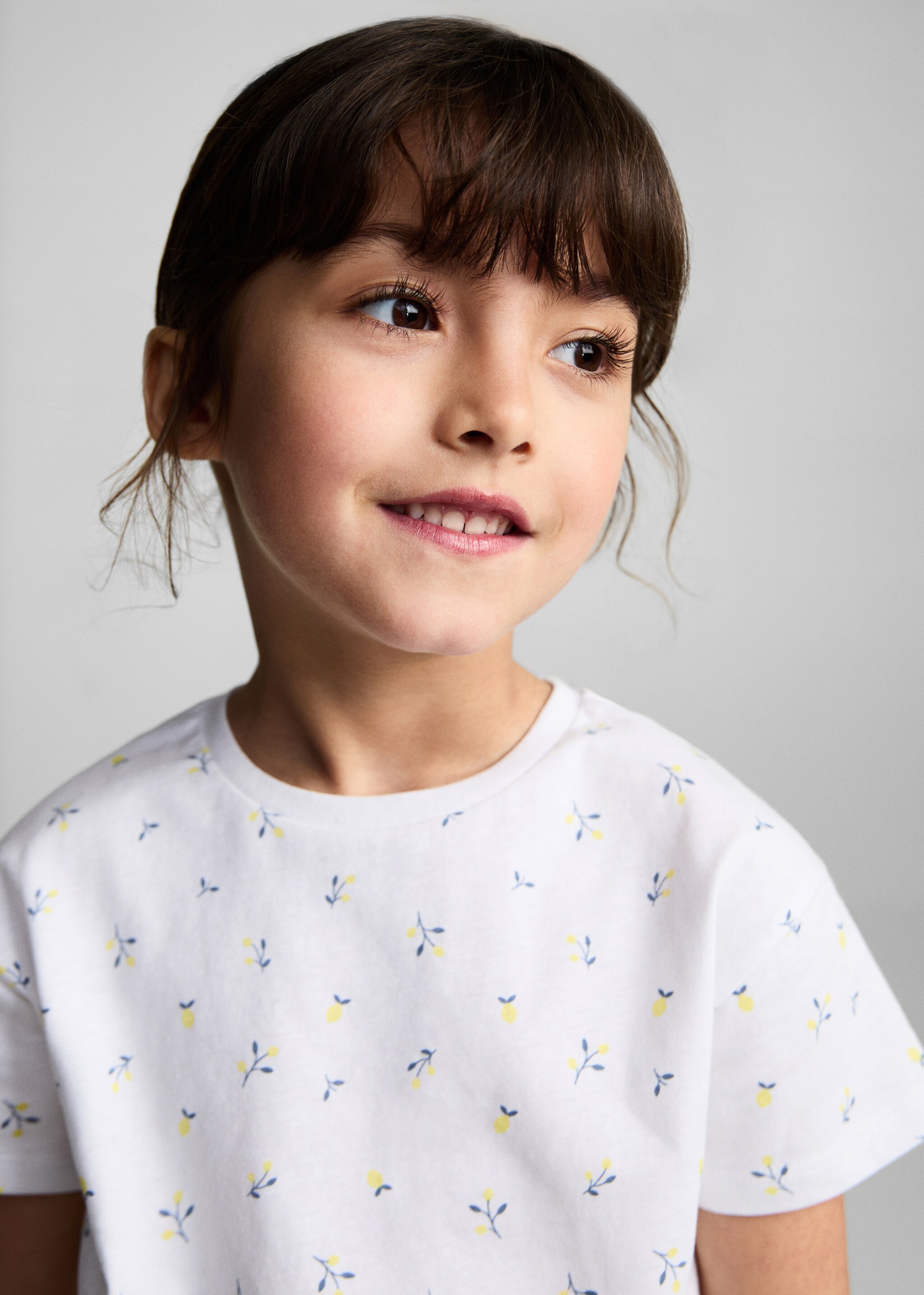 Knot printed T-shirt - Details of the article 1, Off White. Ref: 87027900-00.