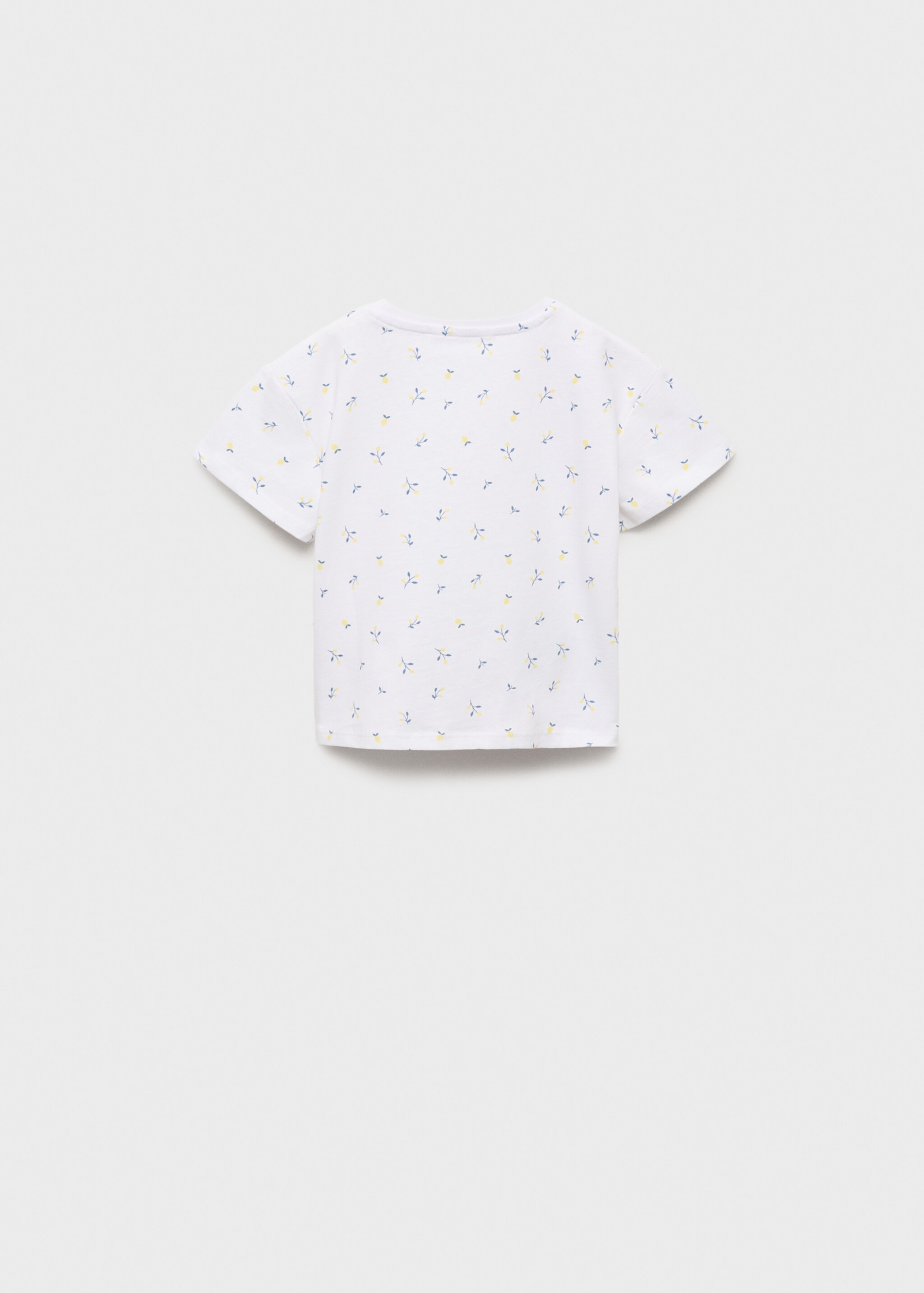 Knot printed T-shirt - Reverse of the article, Off White. Ref: 87027900-00.