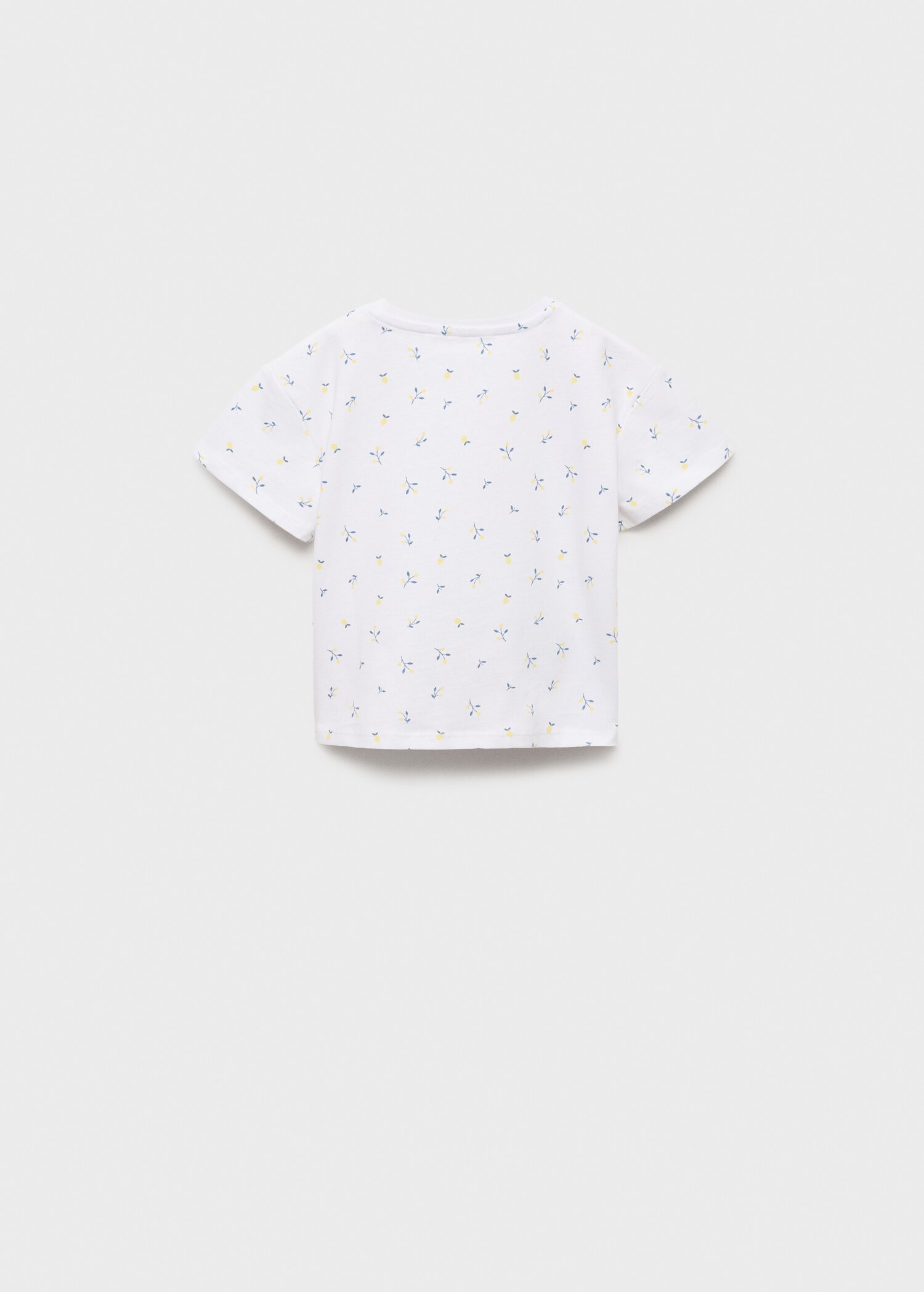 Knot printed T-shirt - Reverse of the article