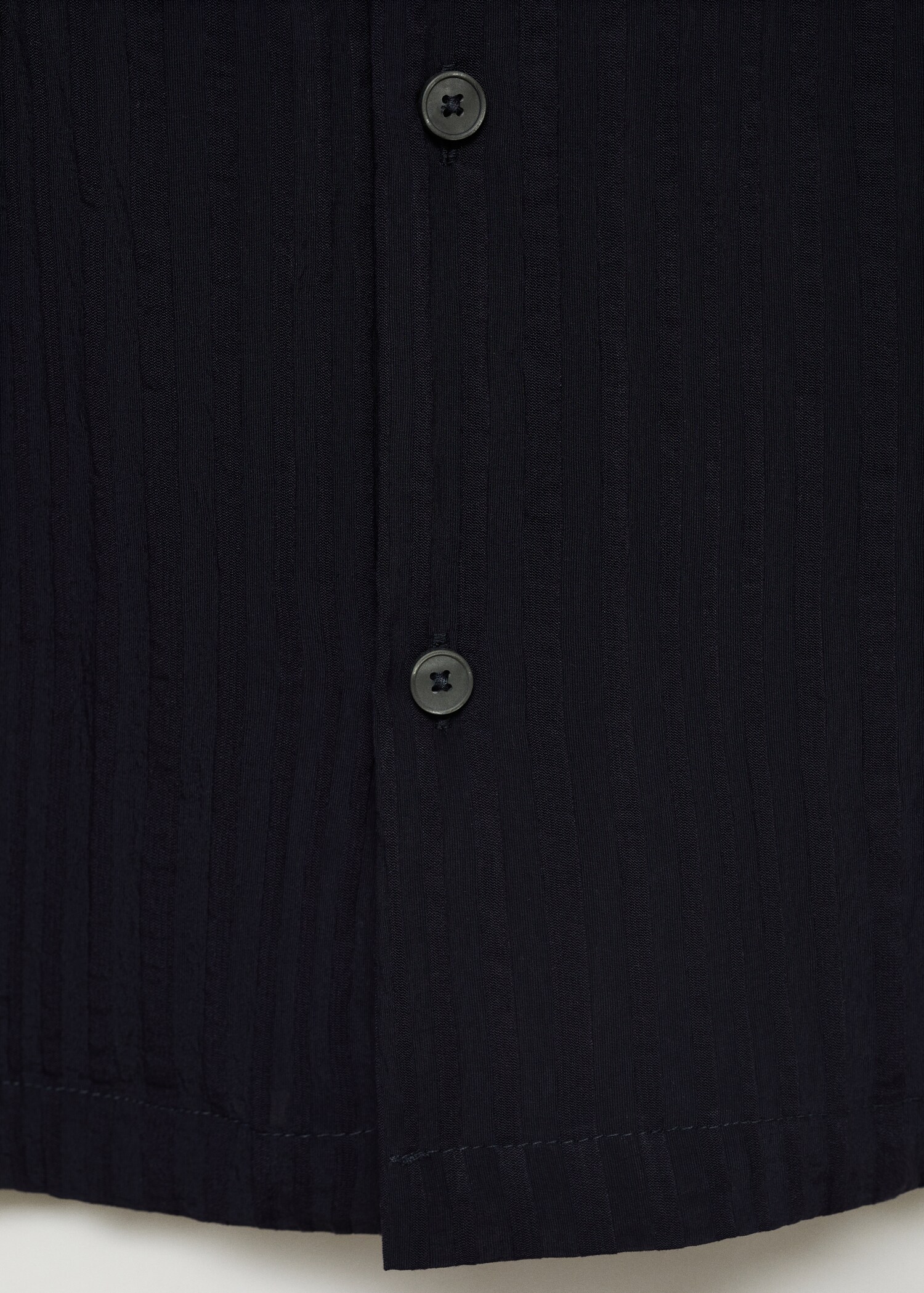 Stripped structure shirt - Details of the article 0