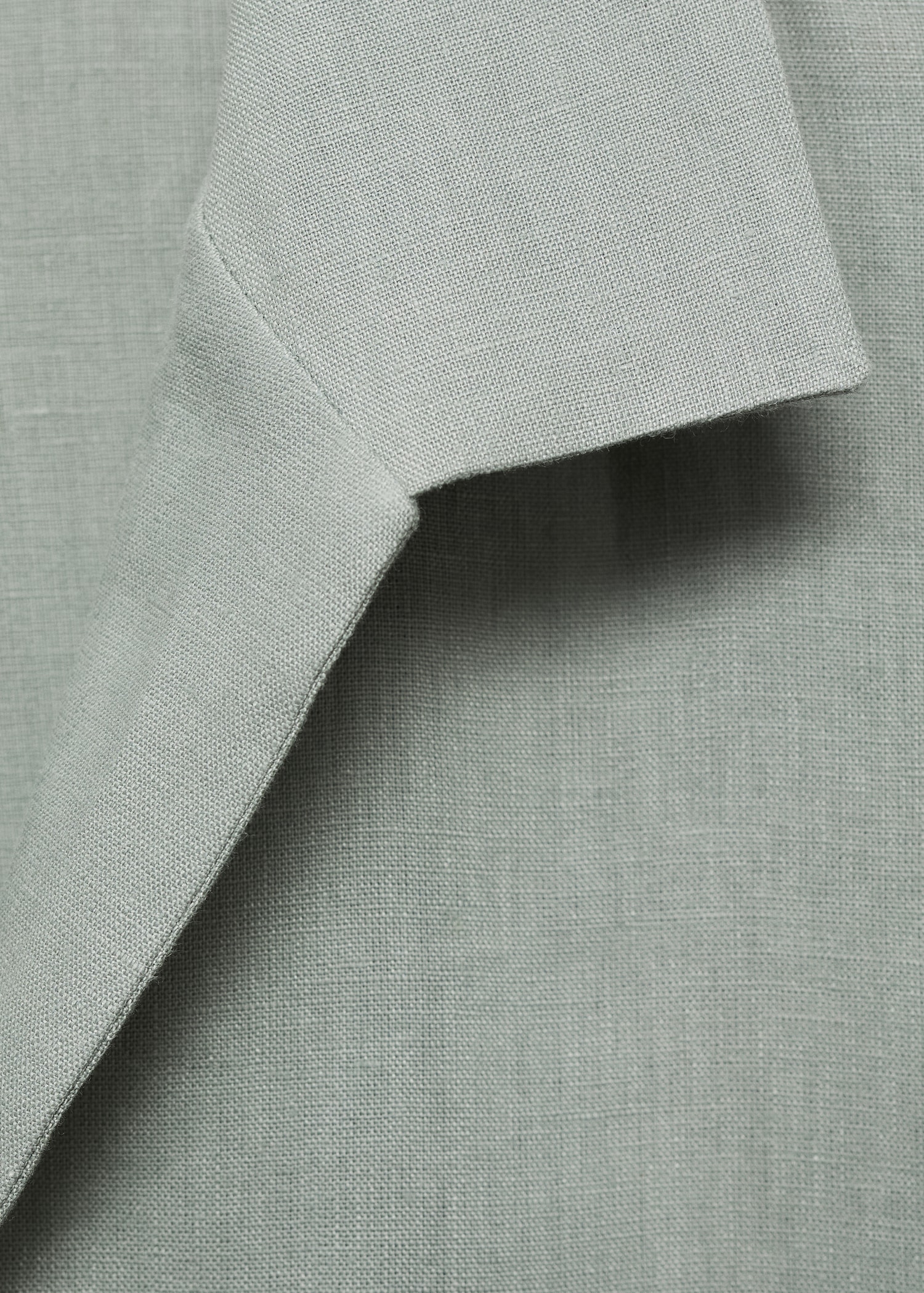 Kurzarmhemd aus 100 % Leinen - Detail des Artikels 0