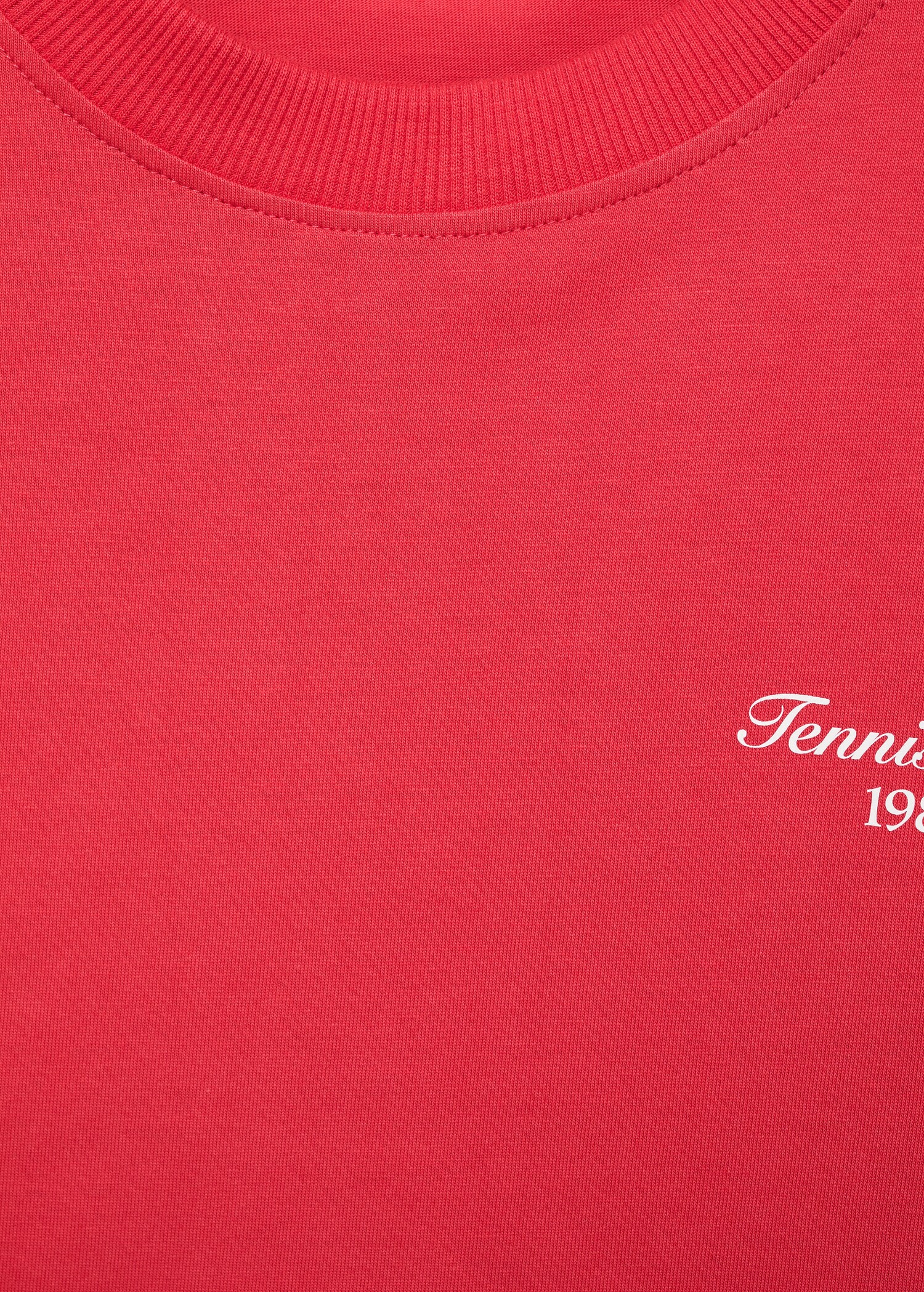 Cotton t-shirt with printed message - Details of the article 8