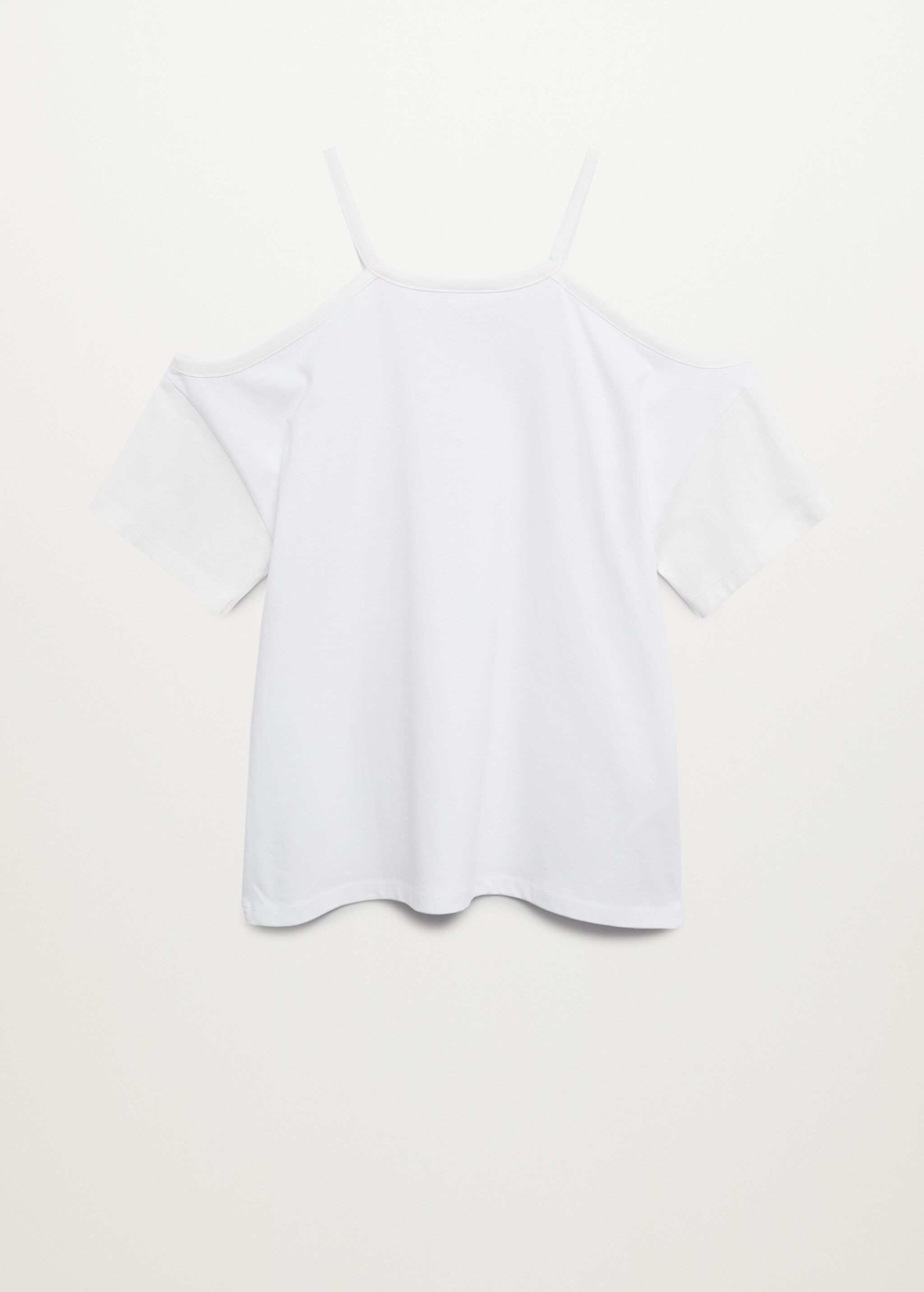 Camiseta hombros descubiertos - Reverso del artículo