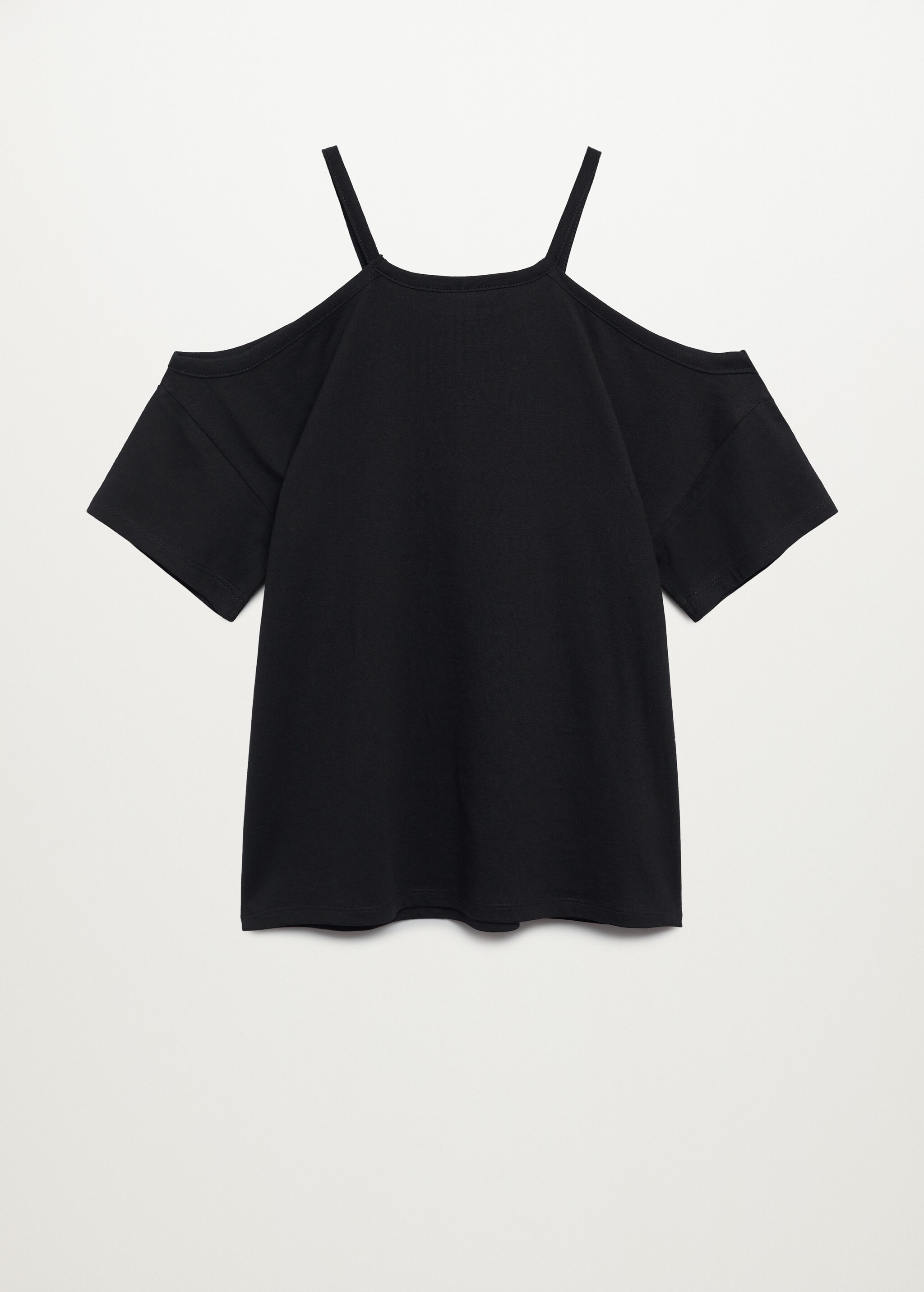 Off shoulders T-shirt - Reverse of the article