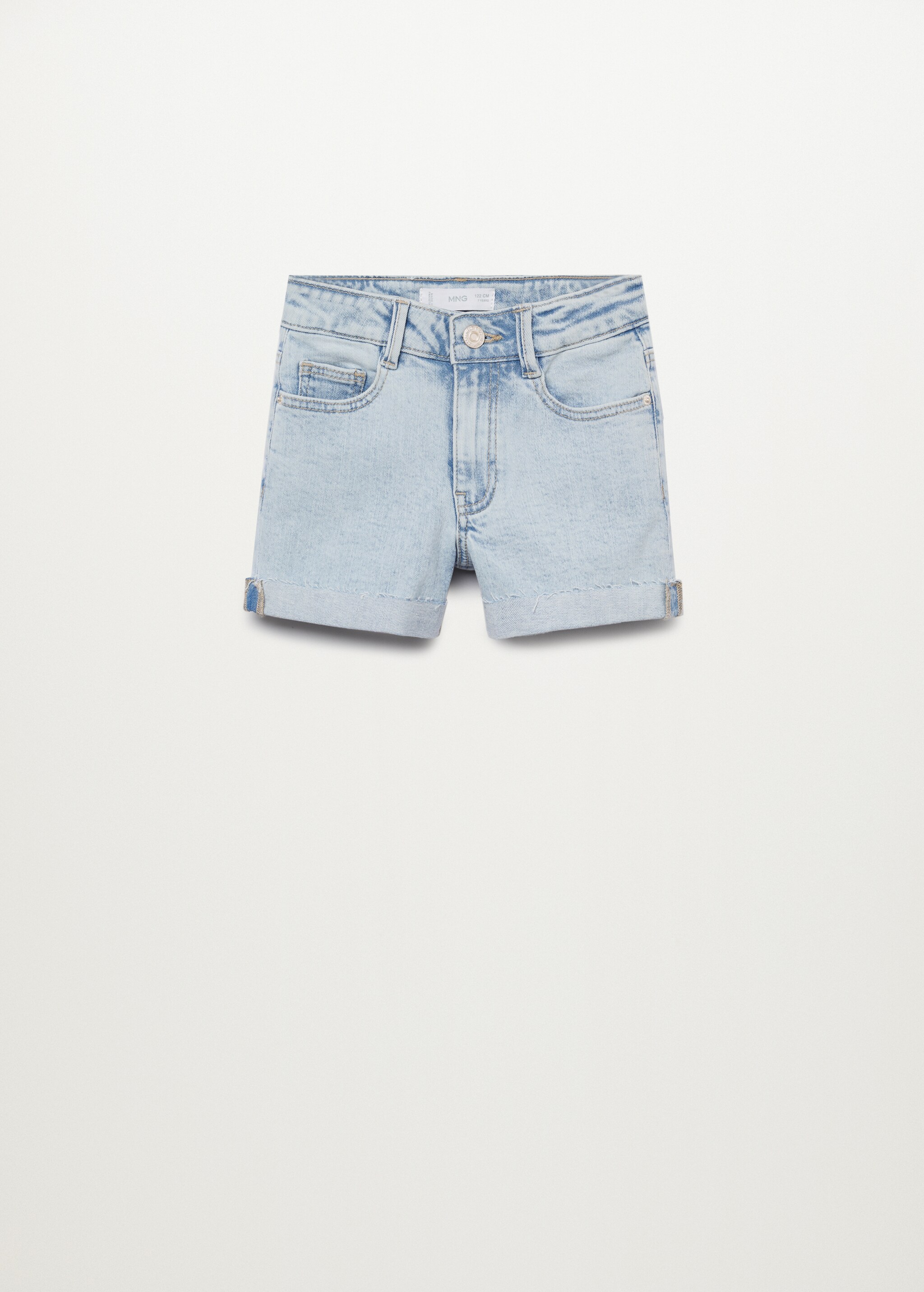 2er-Pack Jeansshorts mit Umschlag - Detail des Artikels 1