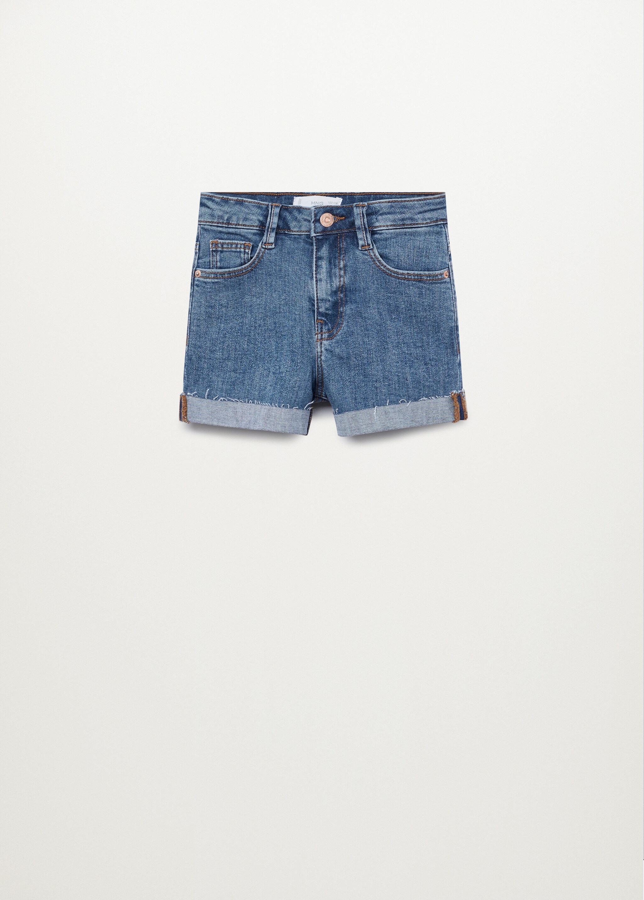 2er-Pack Jeansshorts mit Umschlag - Detail des Artikels 4