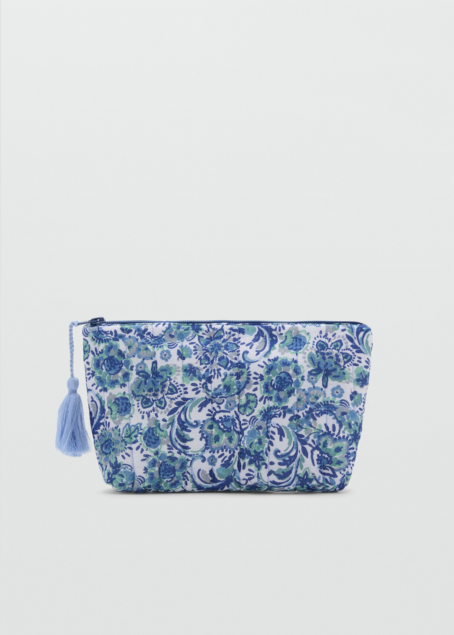 Quilted printed toiletry bag - Article without model