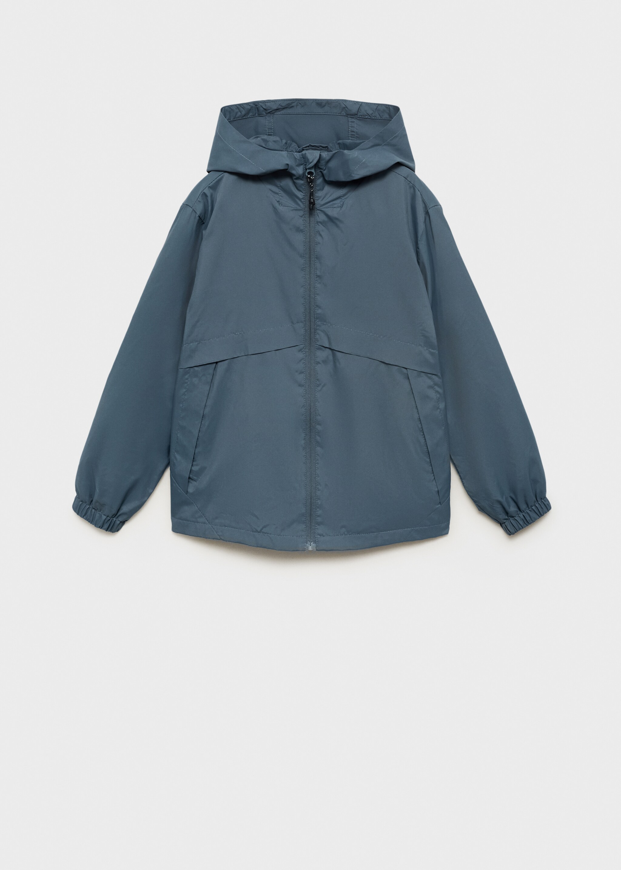 Parka poches capuche - Article sans modèle, Bleu. Ref: 87028267-00.