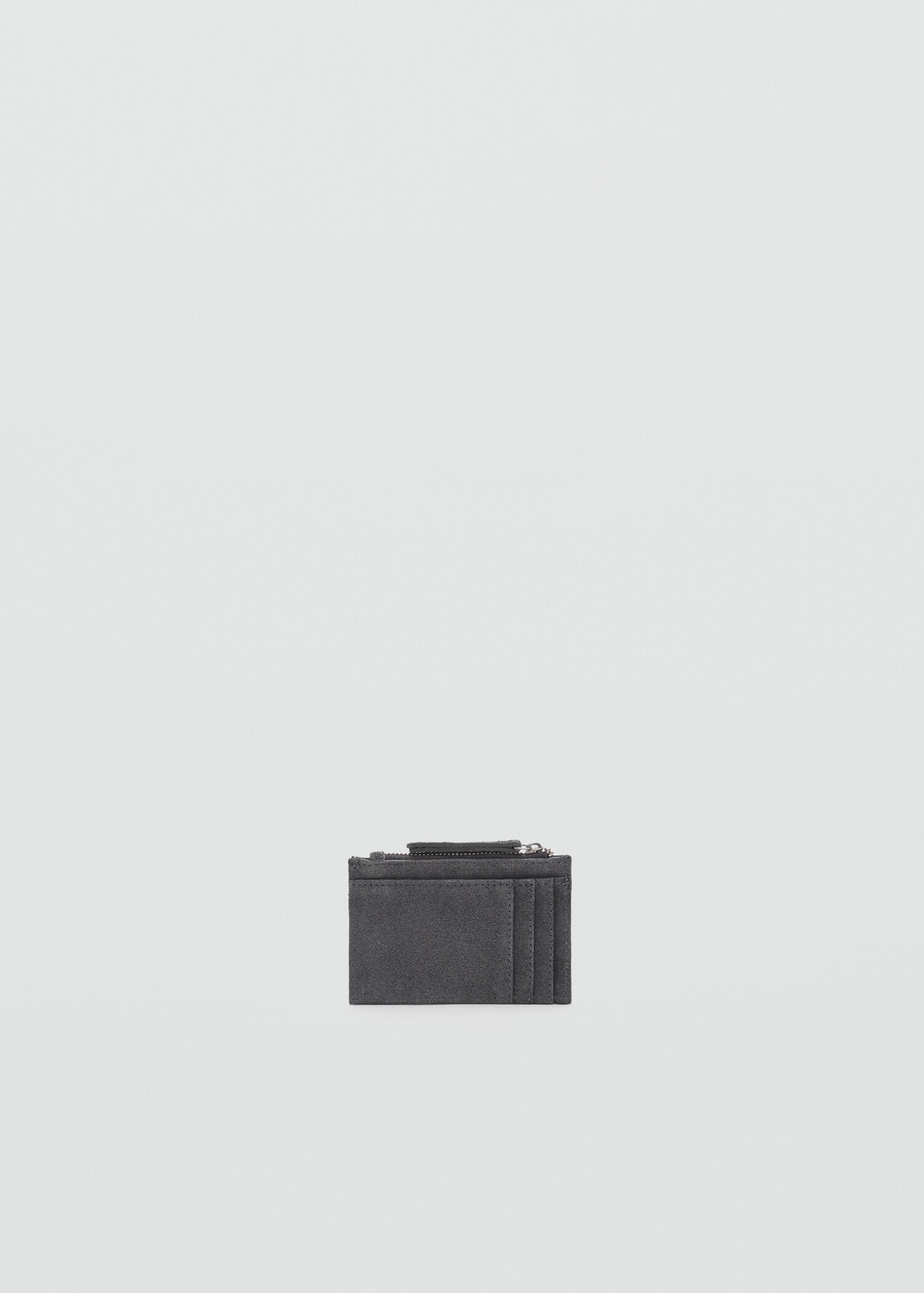 Porte-monnaie cuir clouté - Plan moyen