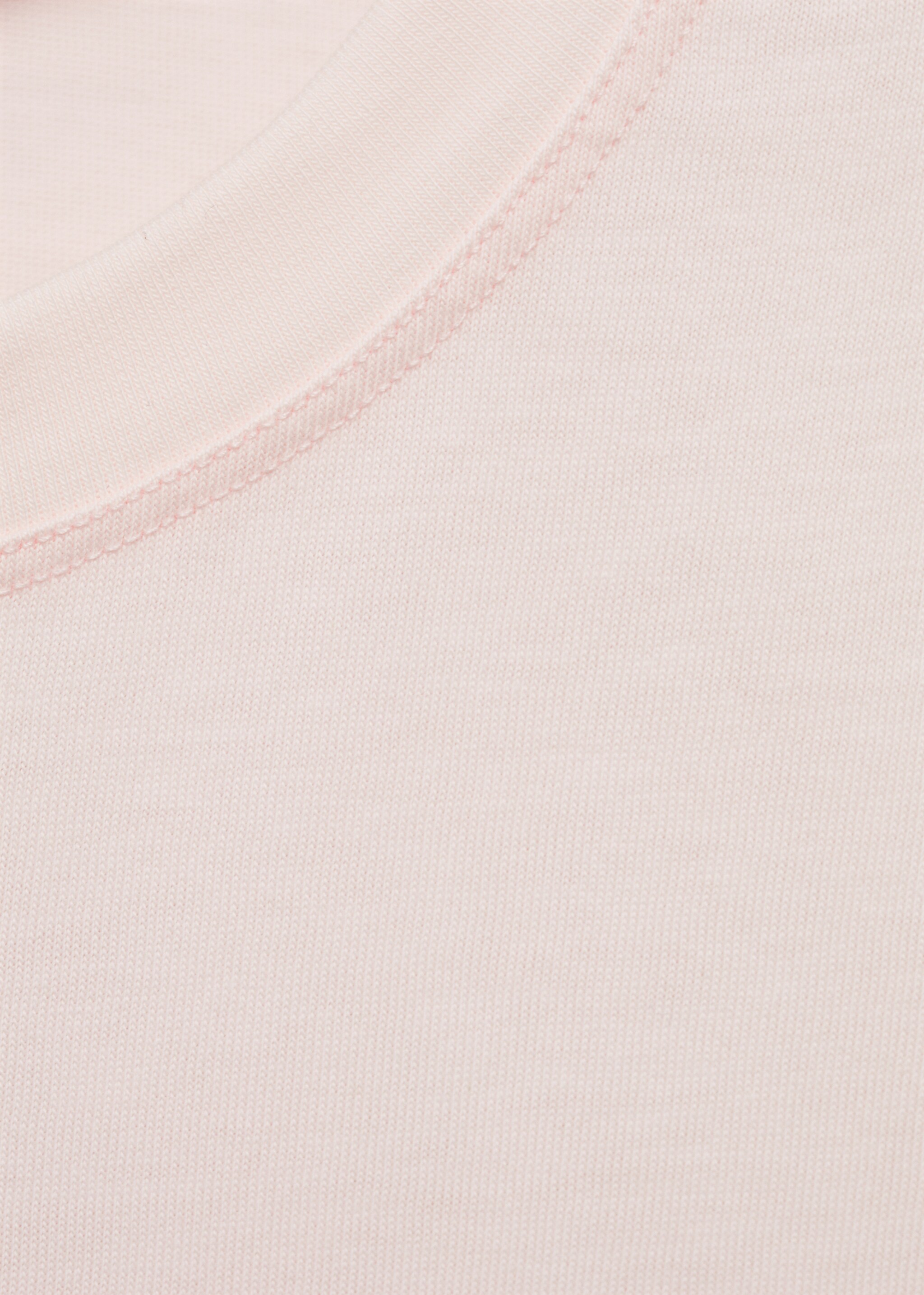 Floral print T-shirt - Details of the article 8, Pale Pink. Ref: 87028652-00.