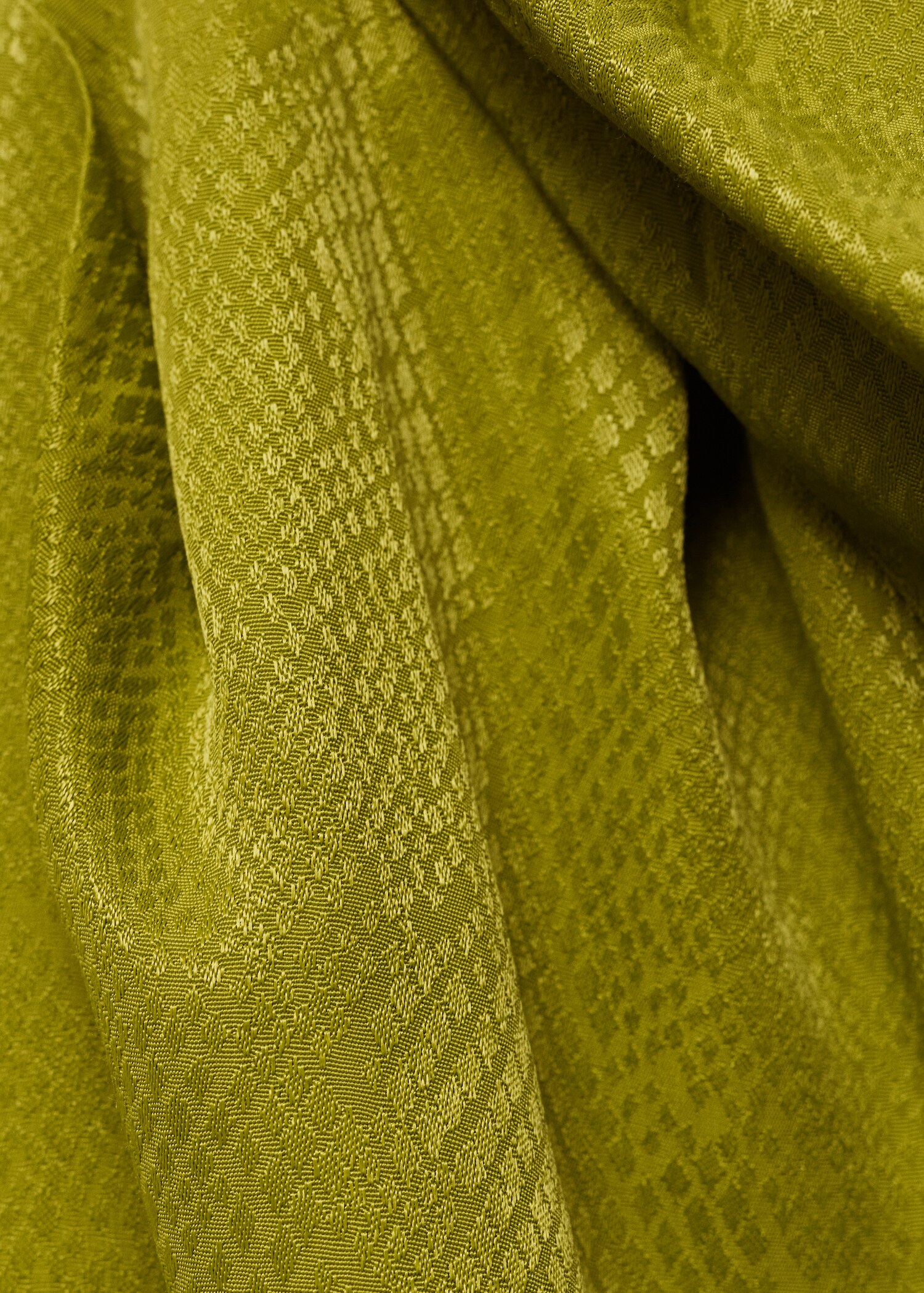 Satin blouse with asymmetrical neck - Details of the article 8