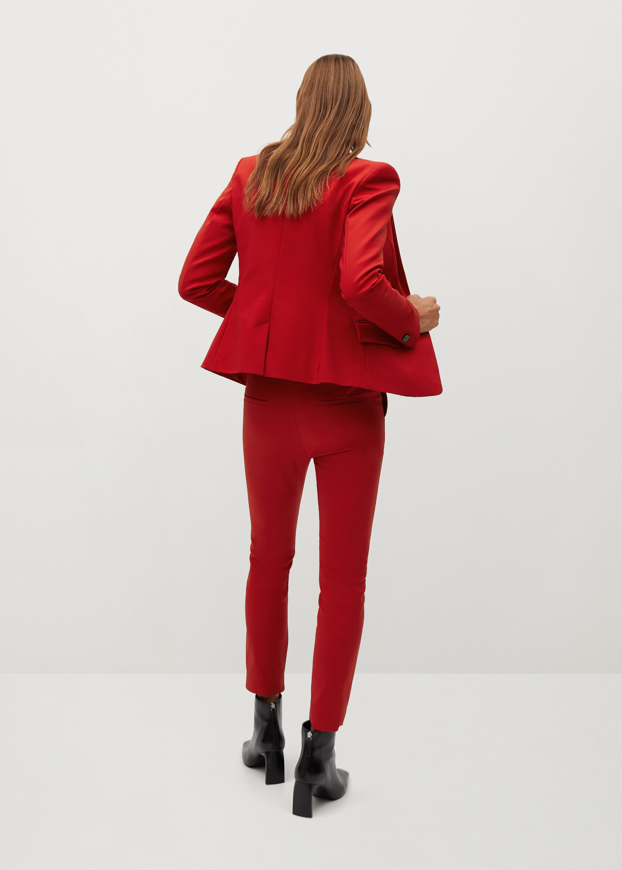 Pantalón pitillo traje - Reverso del artículo