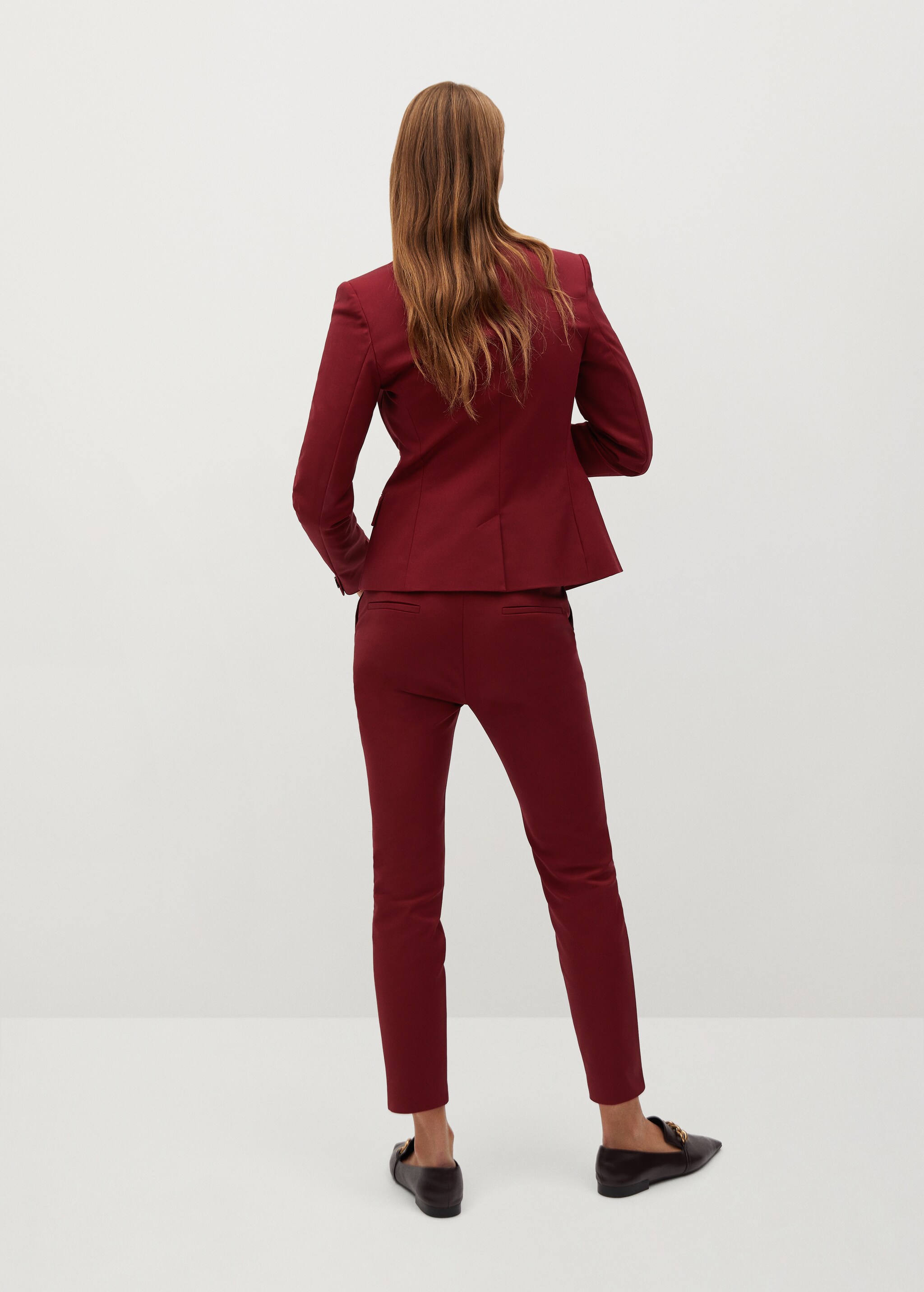 Pantalón pitillo traje - Reverso del artículo