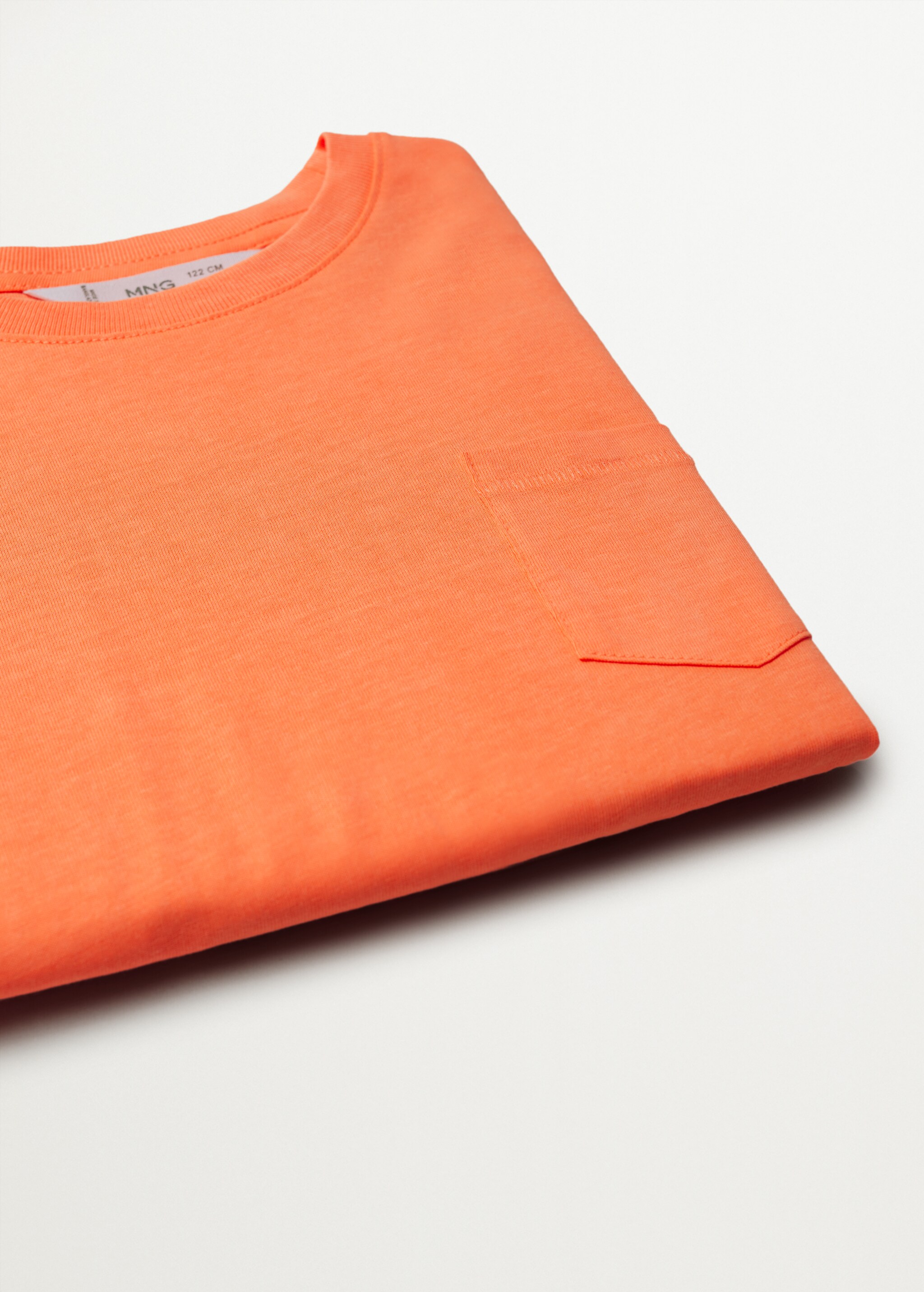 Organic cotton pocket t-shirt - Details of the article 8