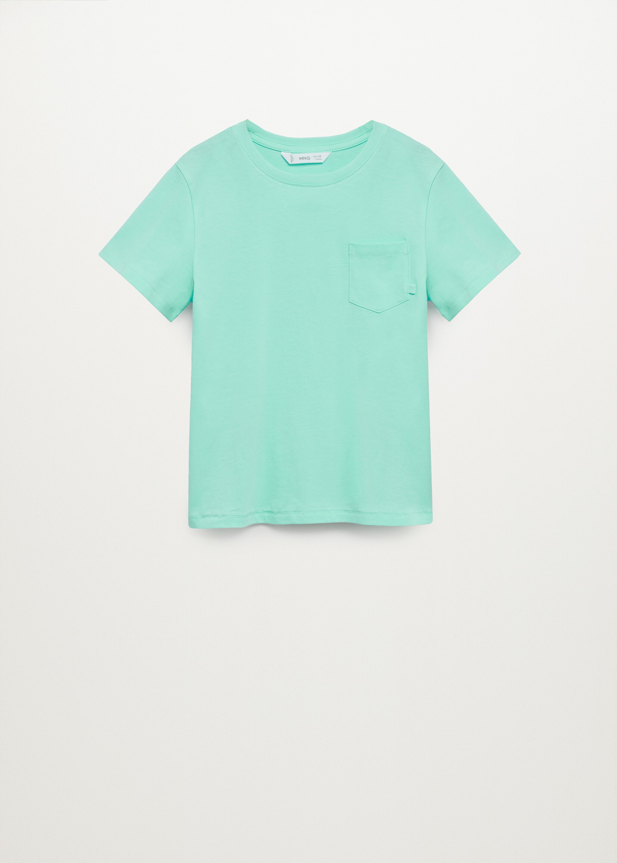 Organic cotton pocket t-shirt - Article without model