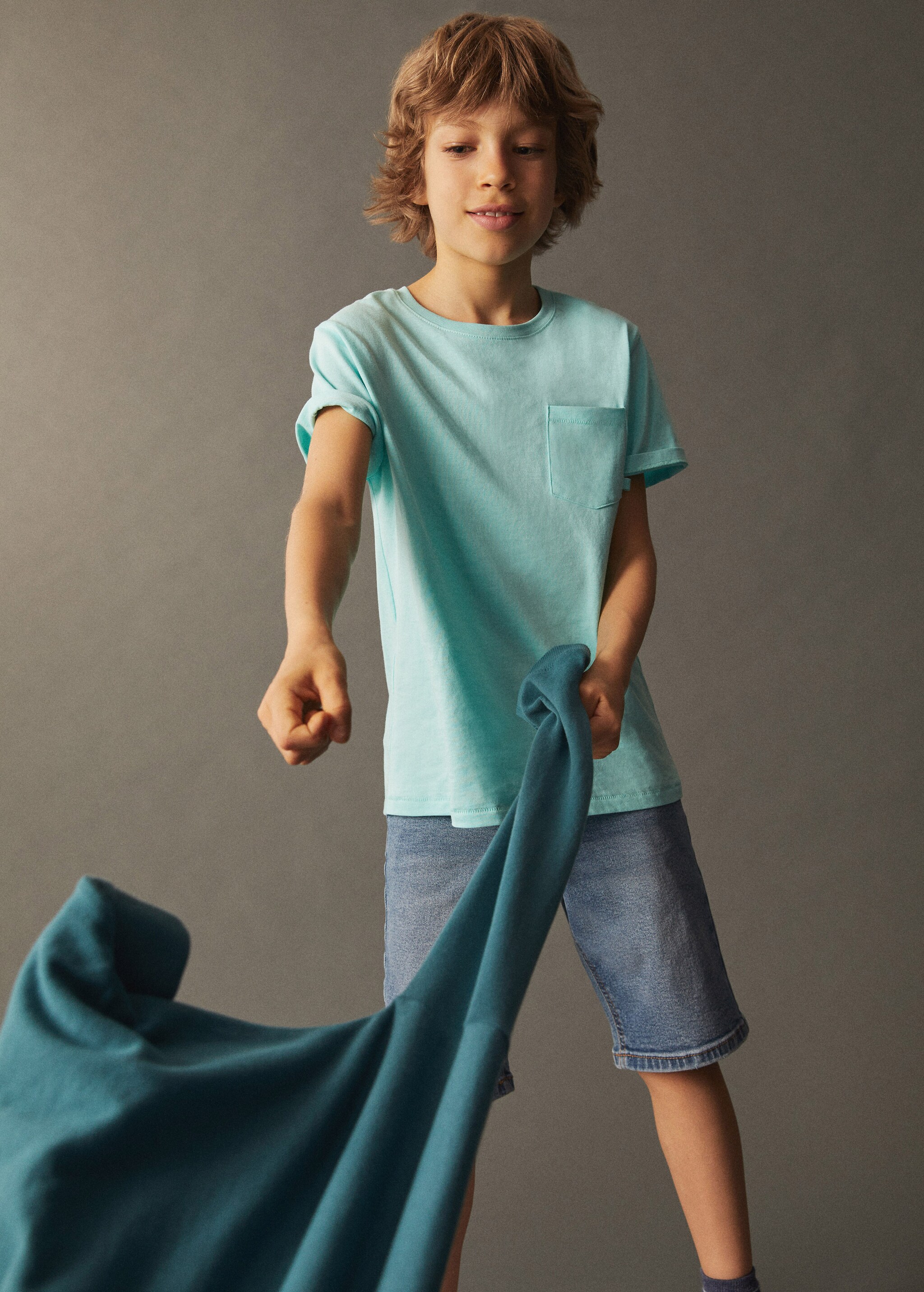 Organic cotton pocket t-shirt - Details of the article 5