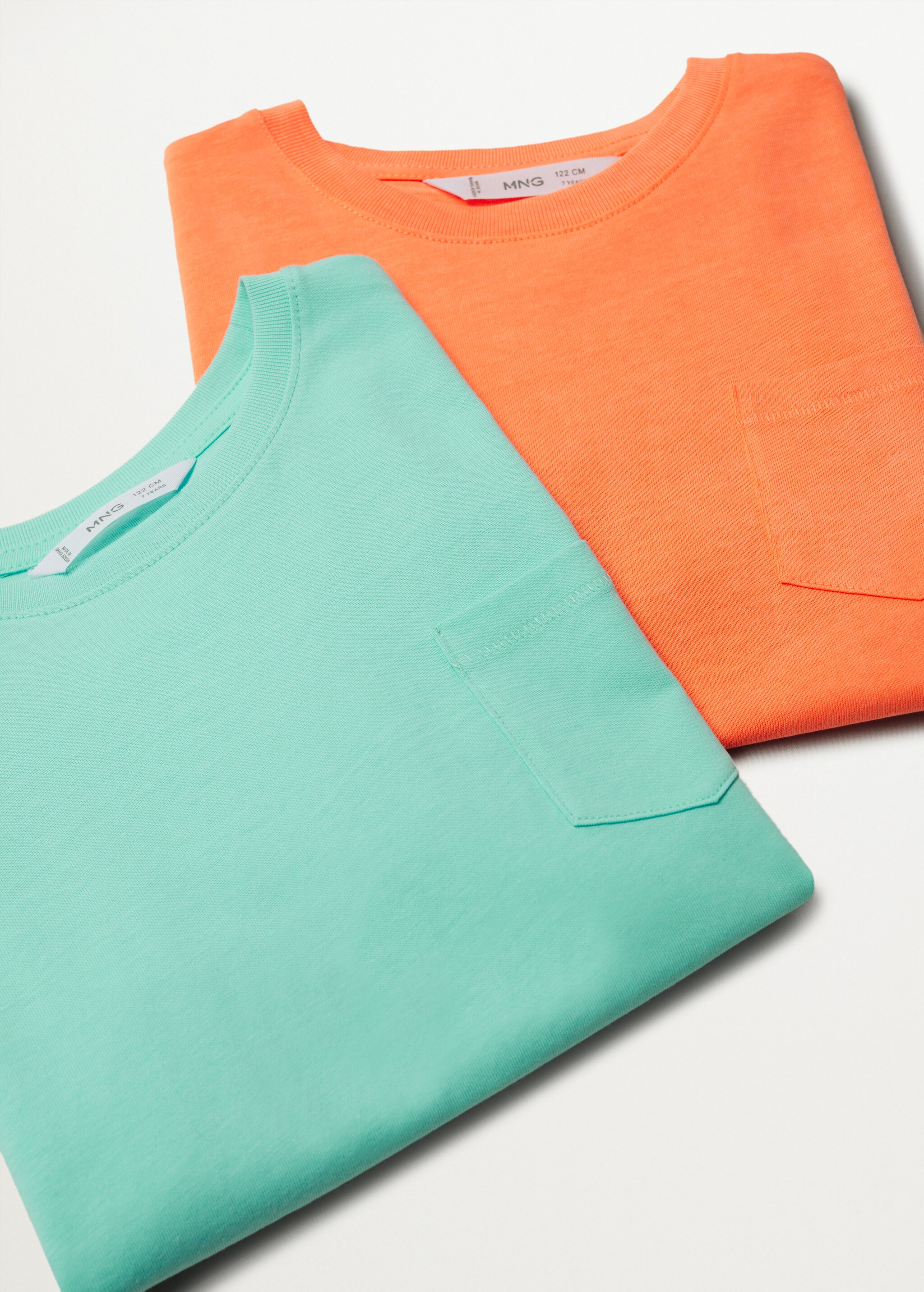 Organic cotton pocket t-shirt - Details of the article 8