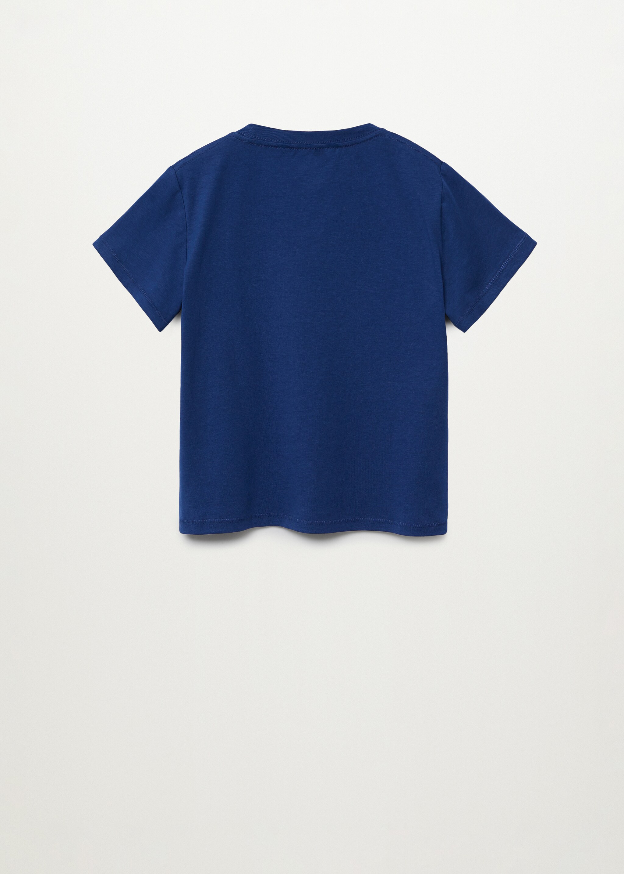 Organic cotton pocket t-shirt - Reverse of the article