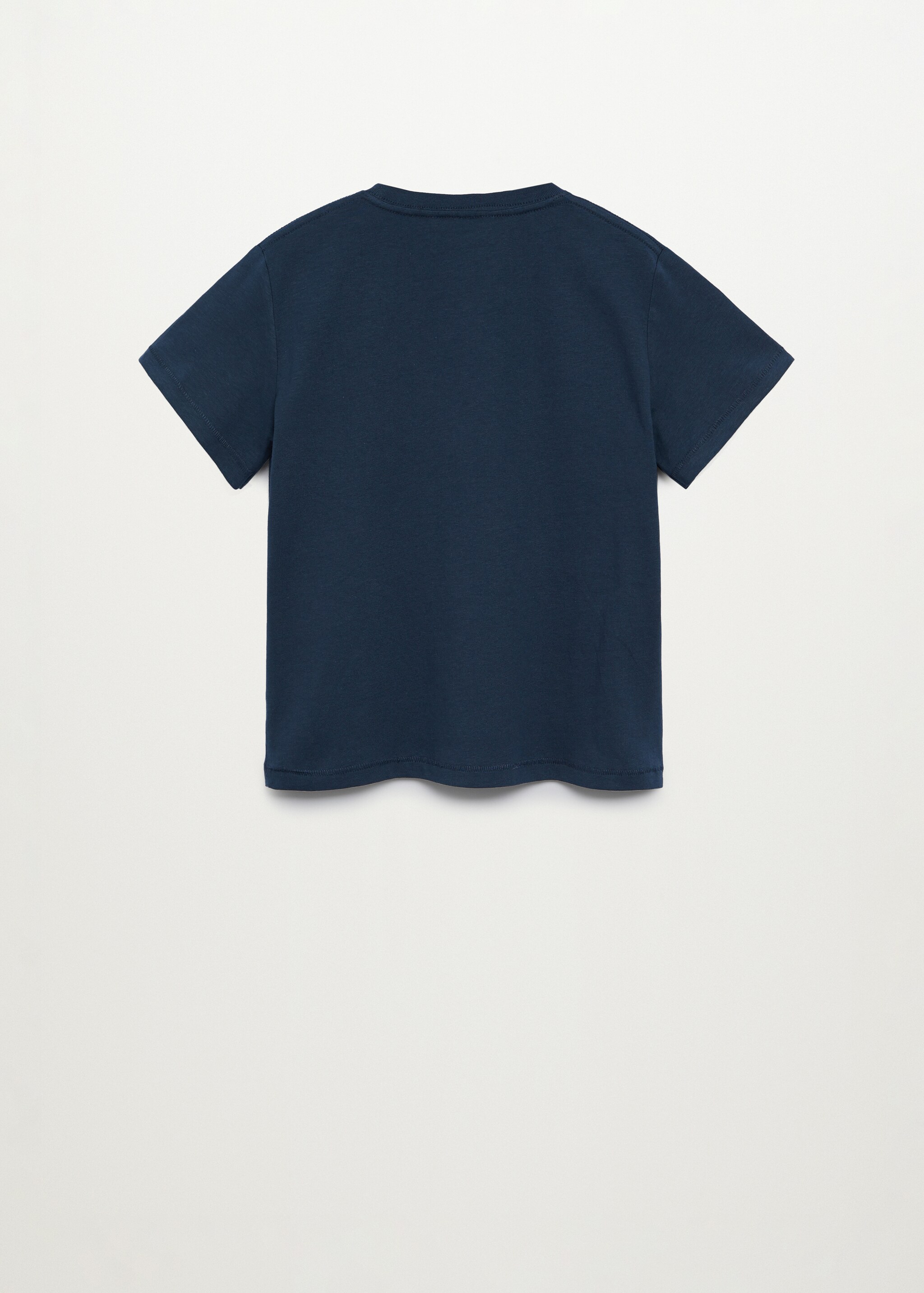 Organic cotton pocket t-shirt - Reverse of the article