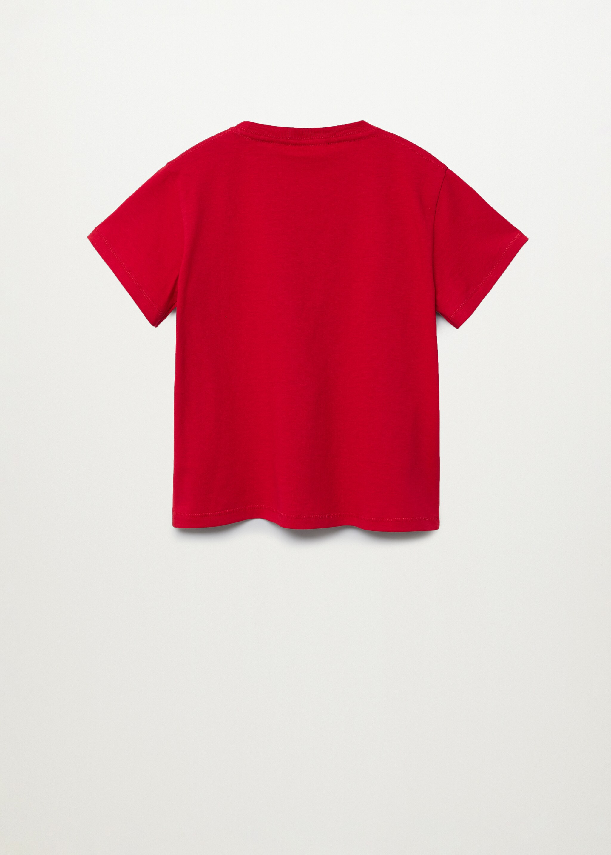 Organic cotton pocket t-shirt - Reverse of the article