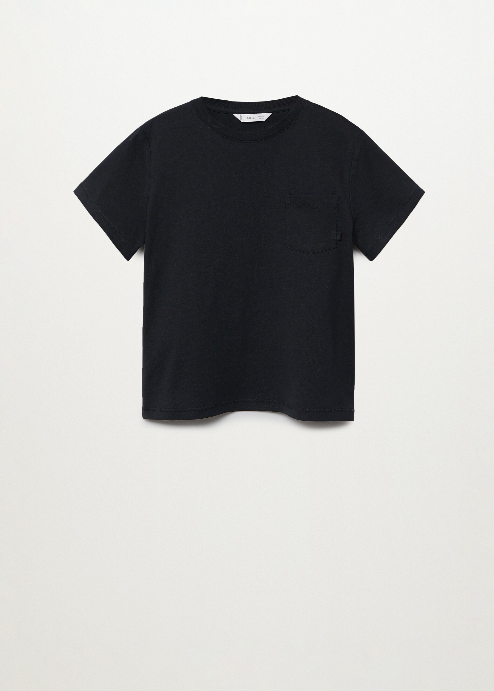 Organic cotton pocket t-shirt - Article without model
