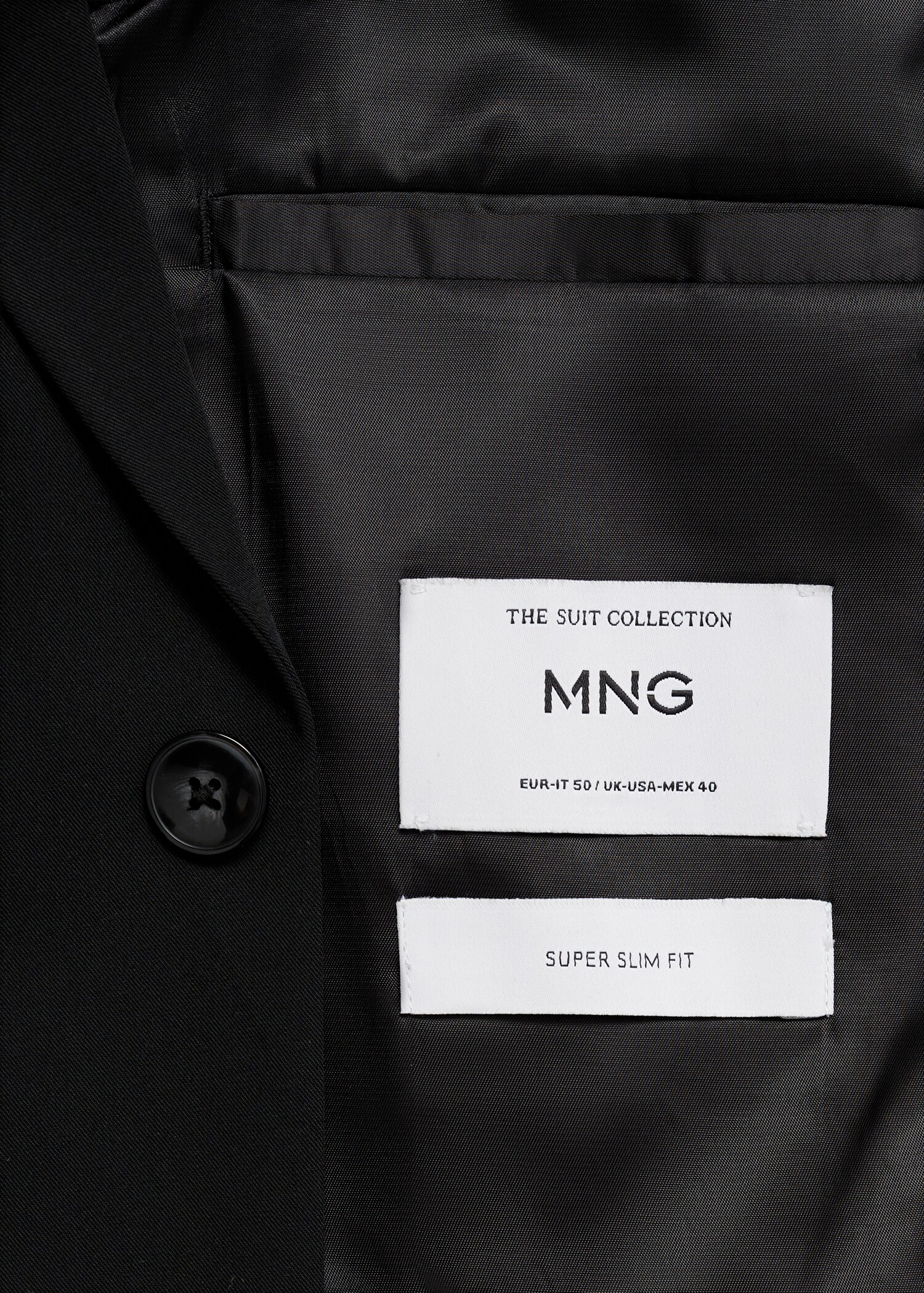 Super slim-fit suit jacket in stretch fabric - Details of the article 8