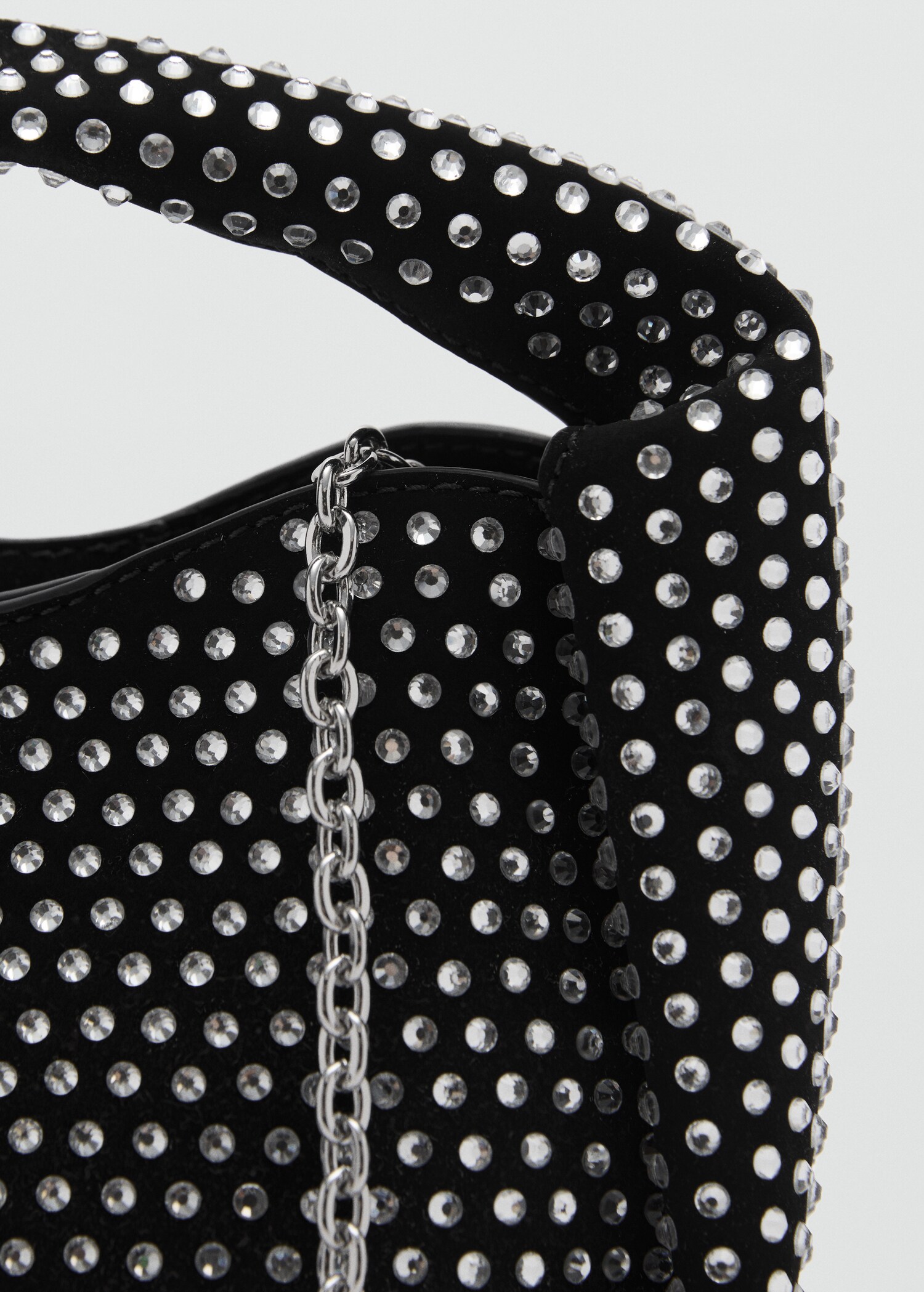 Mini rhinestone chain bag - Details of the article 2